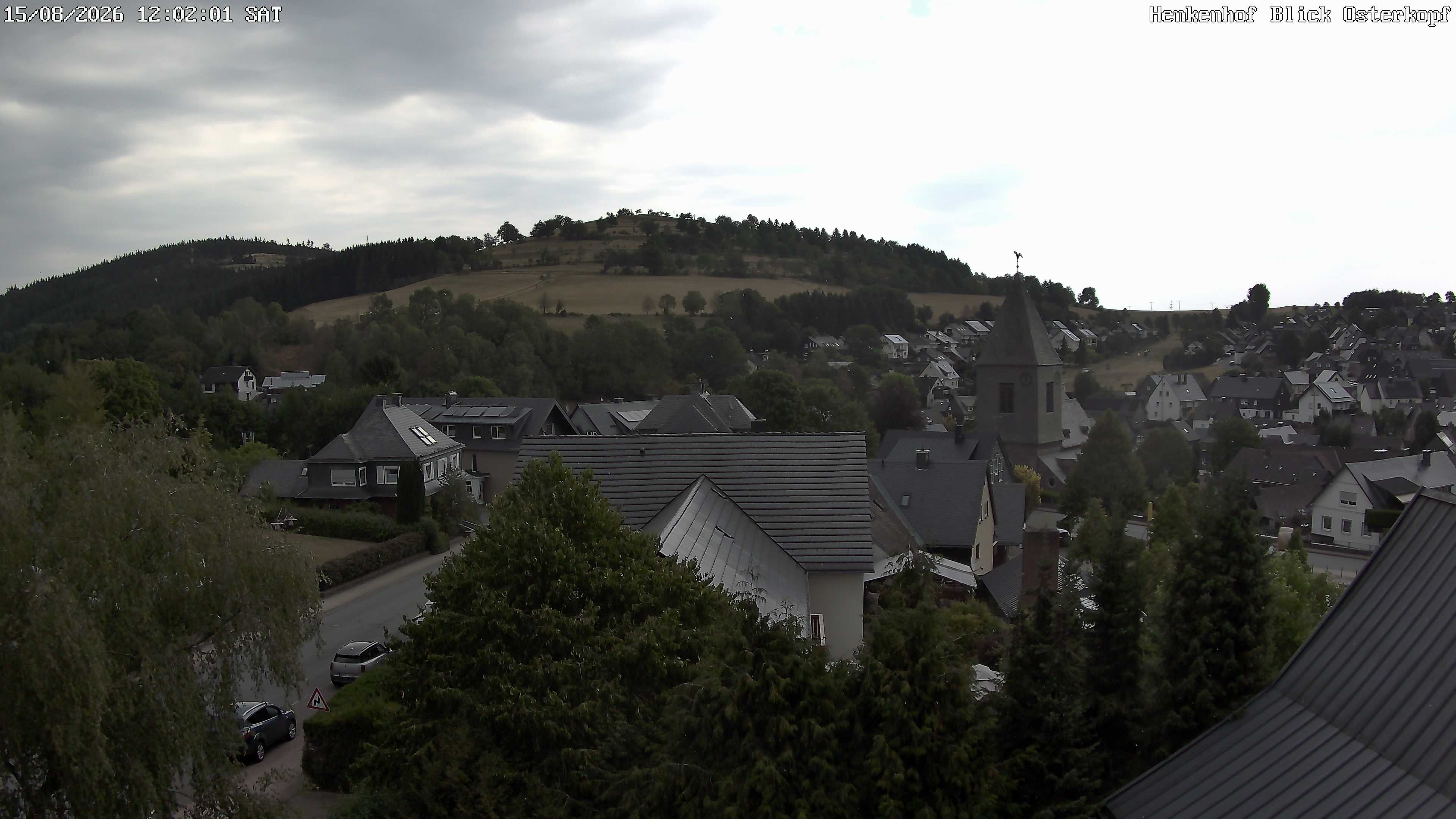 Archived image Webcam Willingen: View Usseln Village