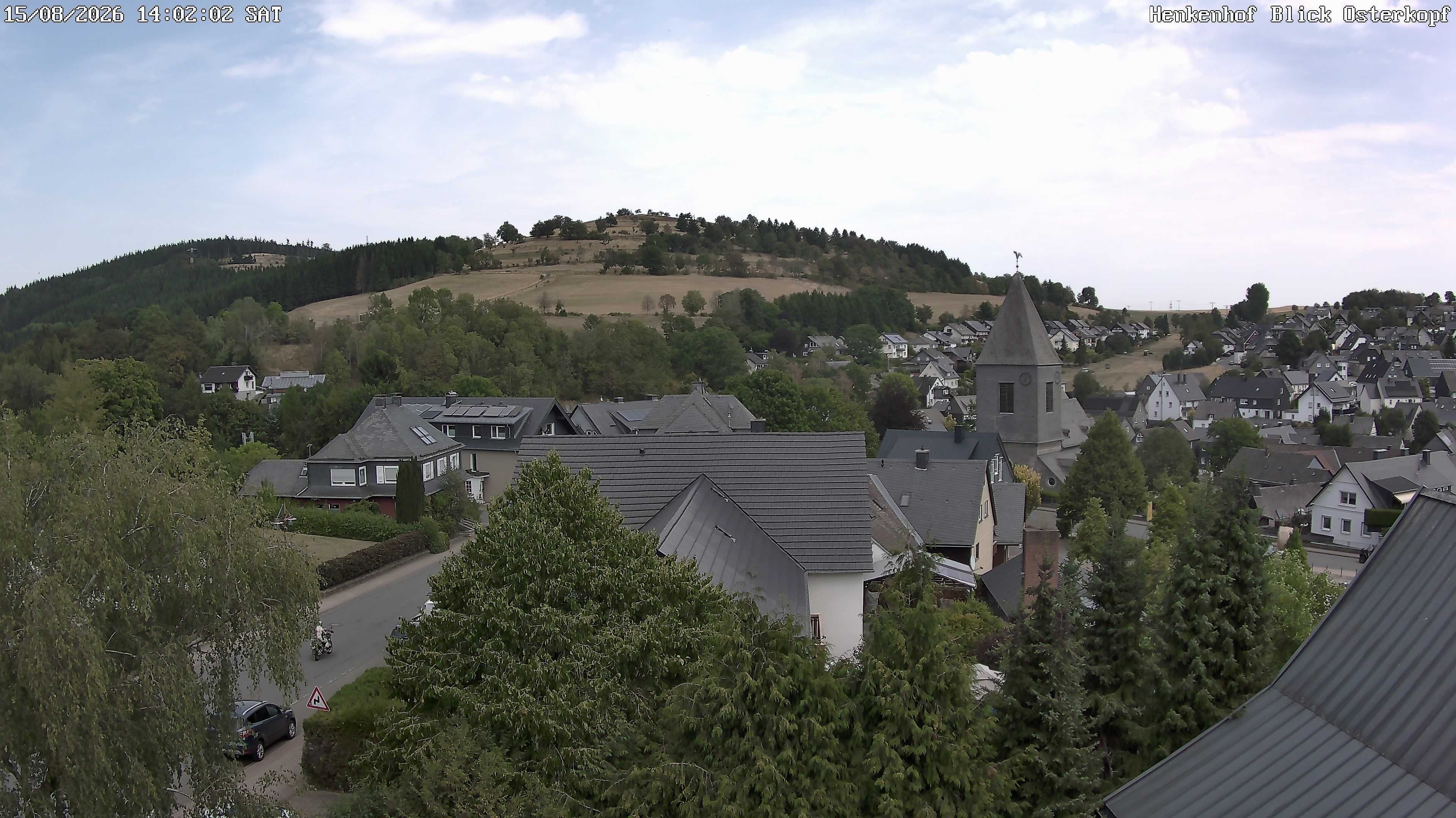 Archived image Webcam Willingen: View Usseln Village