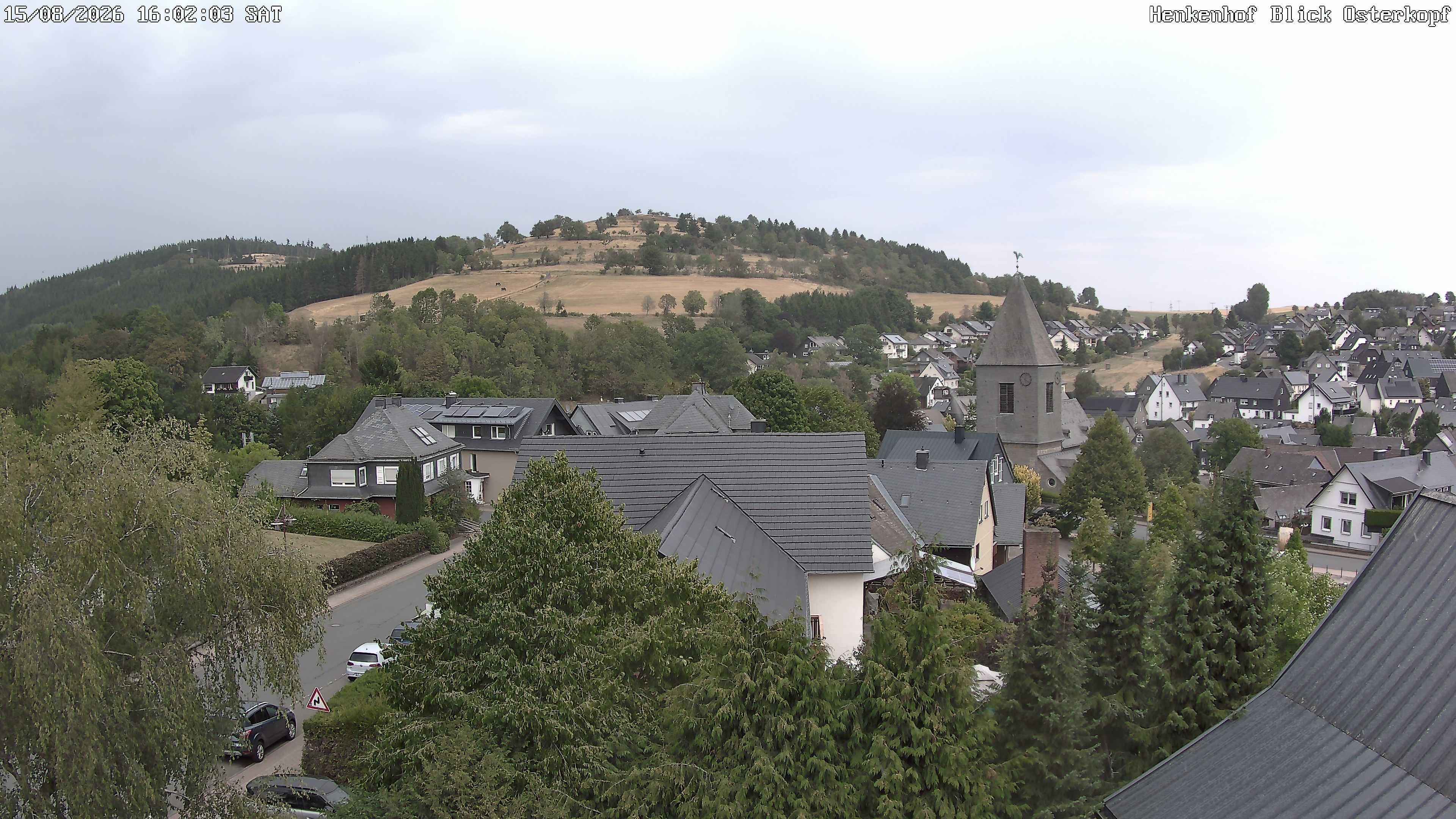 Archived image Webcam Willingen: View Usseln Village