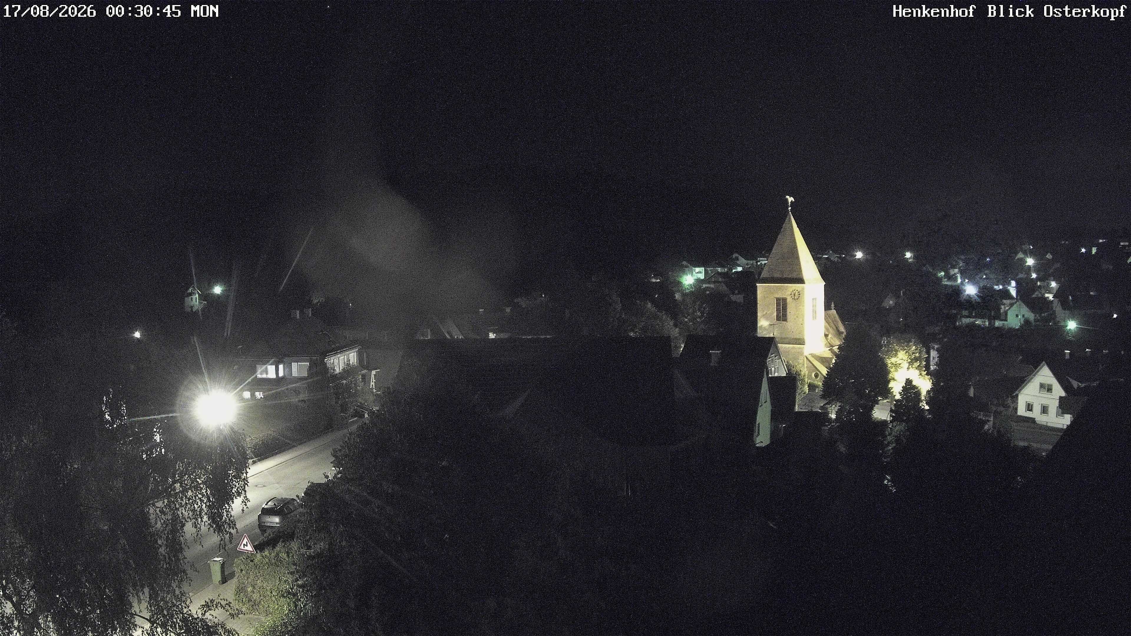 Archiv Foto Webcam Ortsmitte Usseln