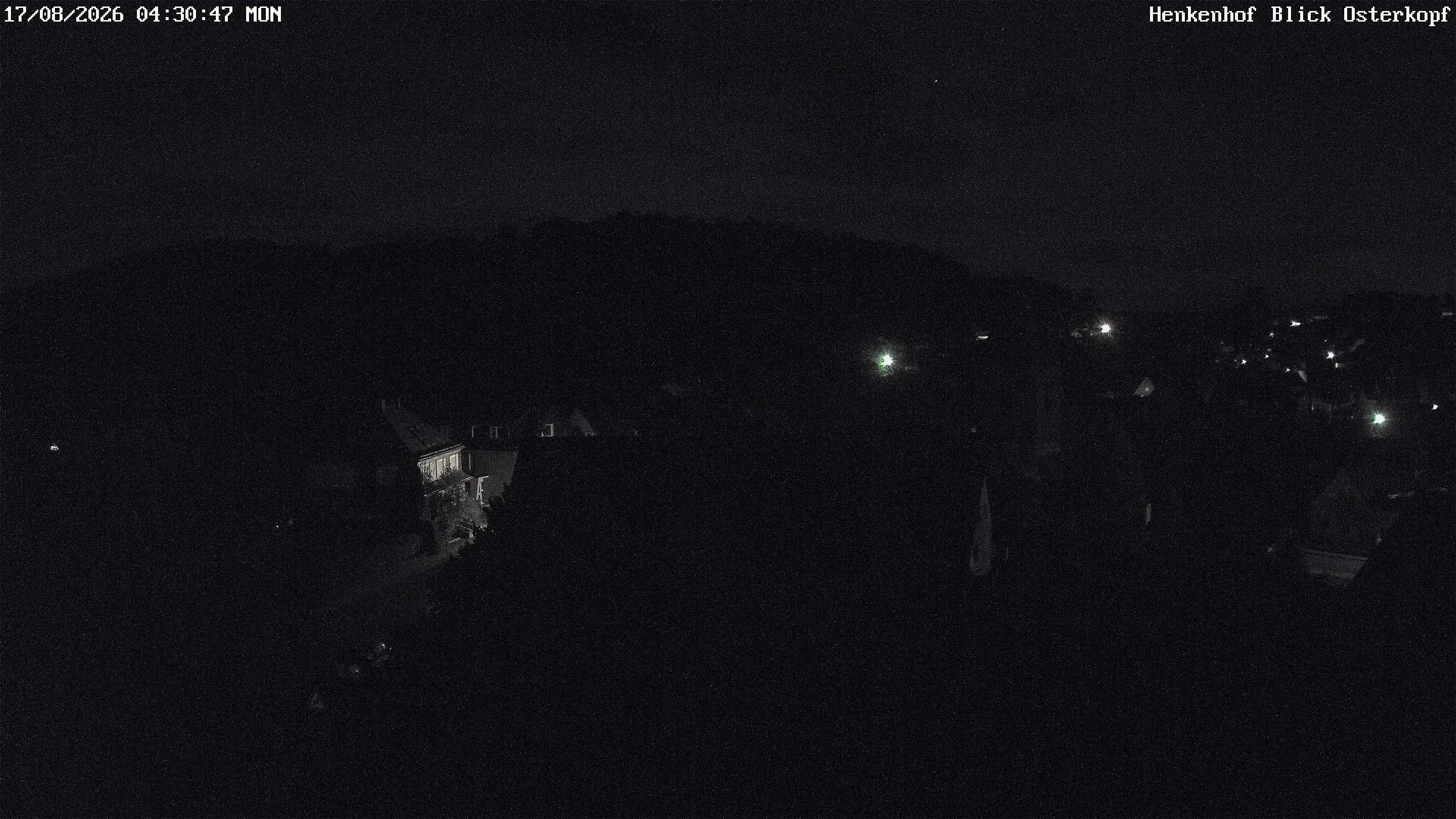 Archived image Webcam Willingen: View Usseln Village