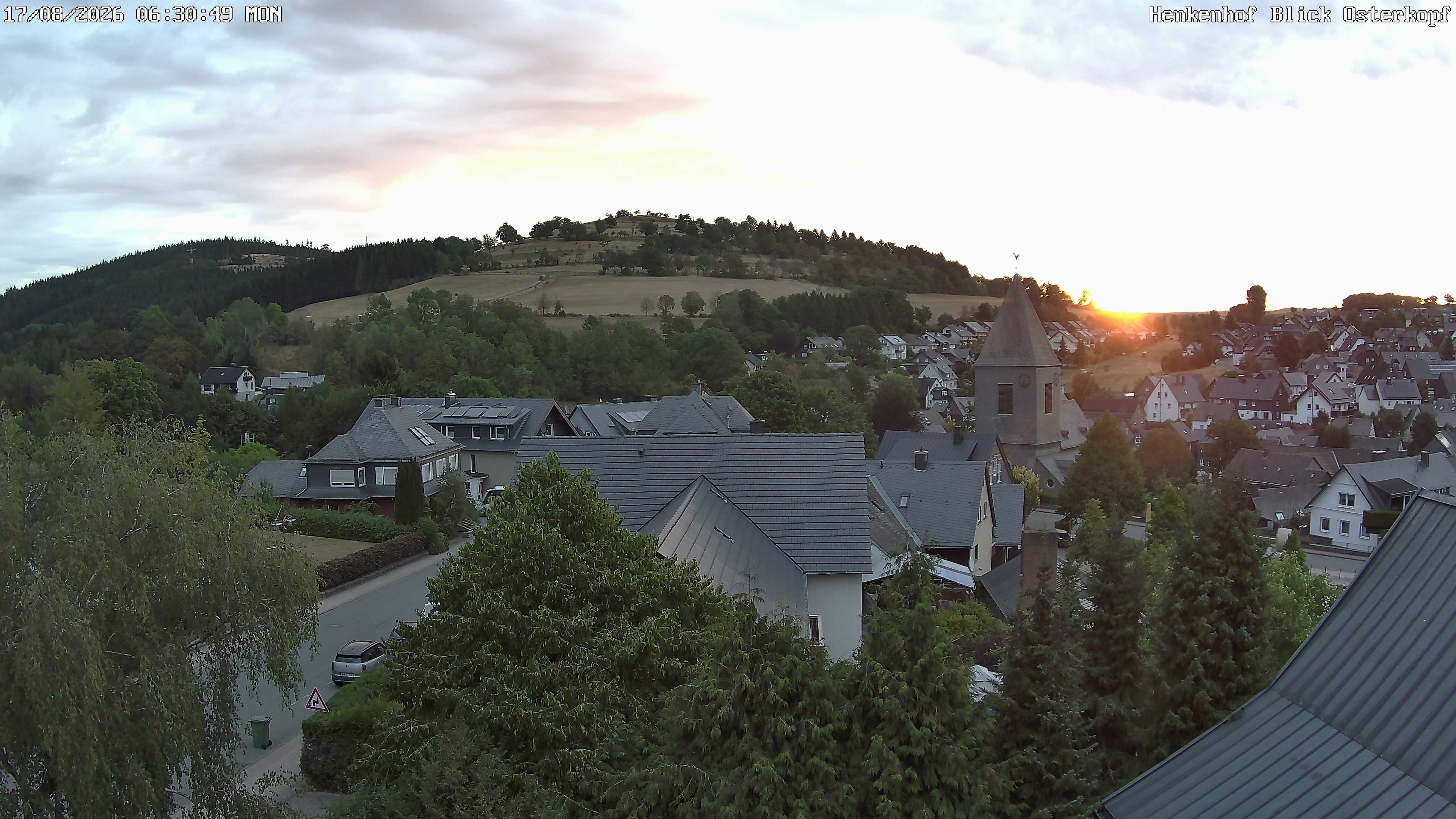 Archived image Webcam Willingen: View Usseln Village