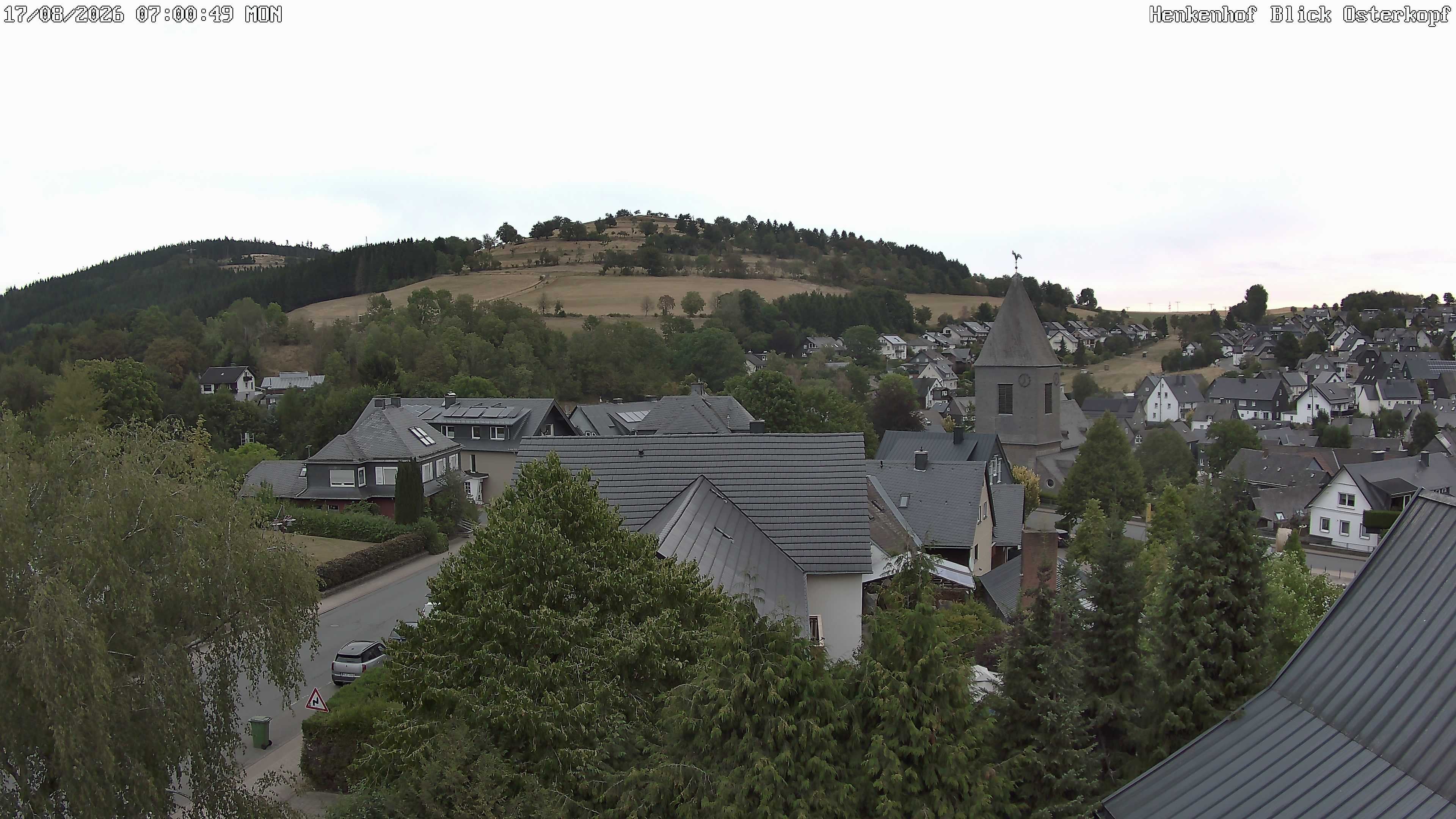Archived image Webcam Willingen: View Usseln Village