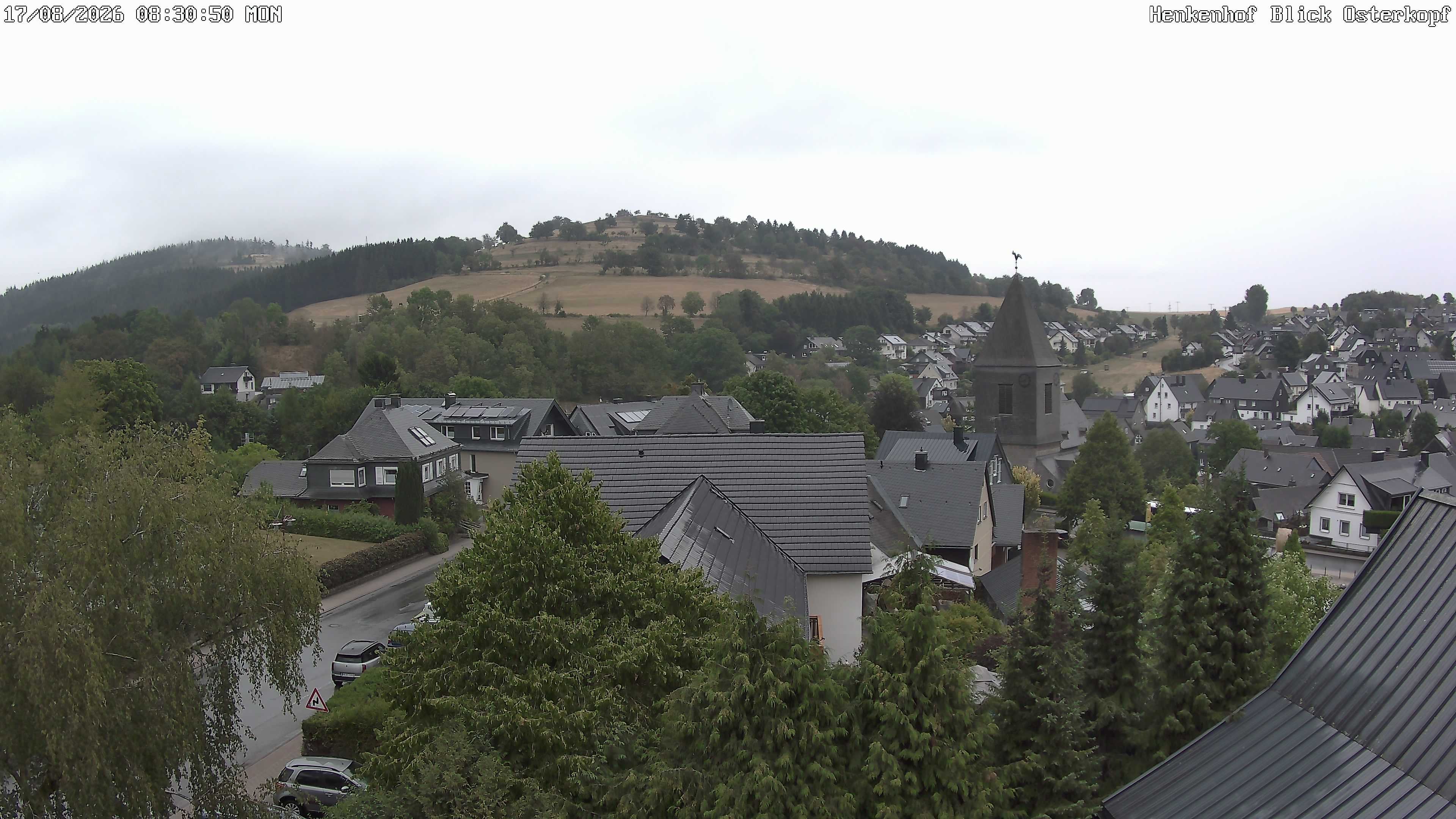 Archived image Webcam Willingen: View Usseln Village