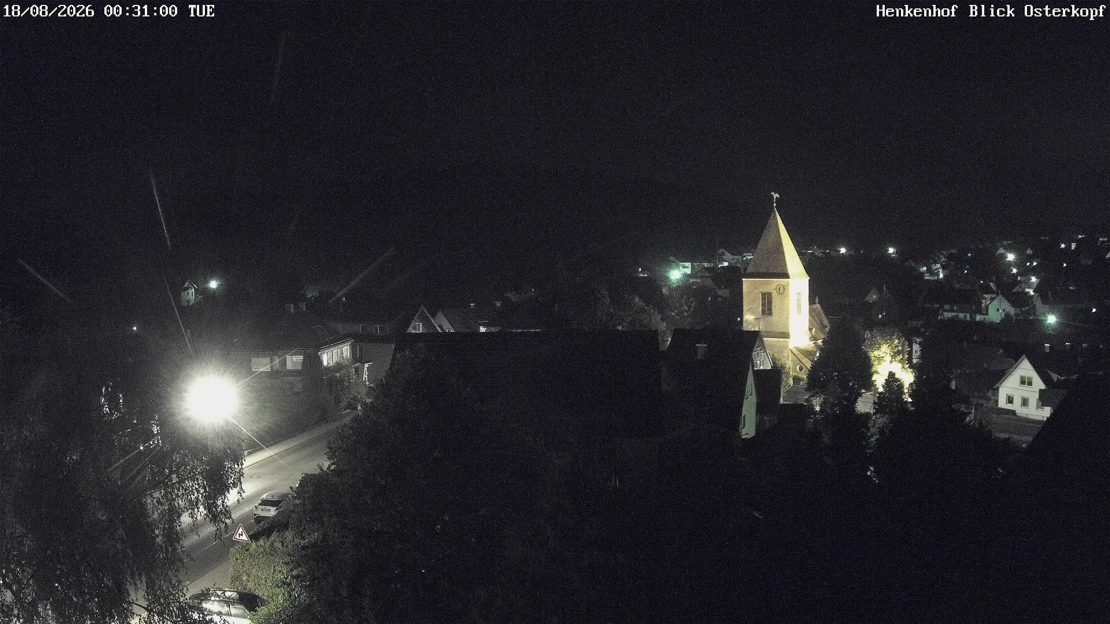 Archiv Foto Webcam Ortsmitte Usseln
