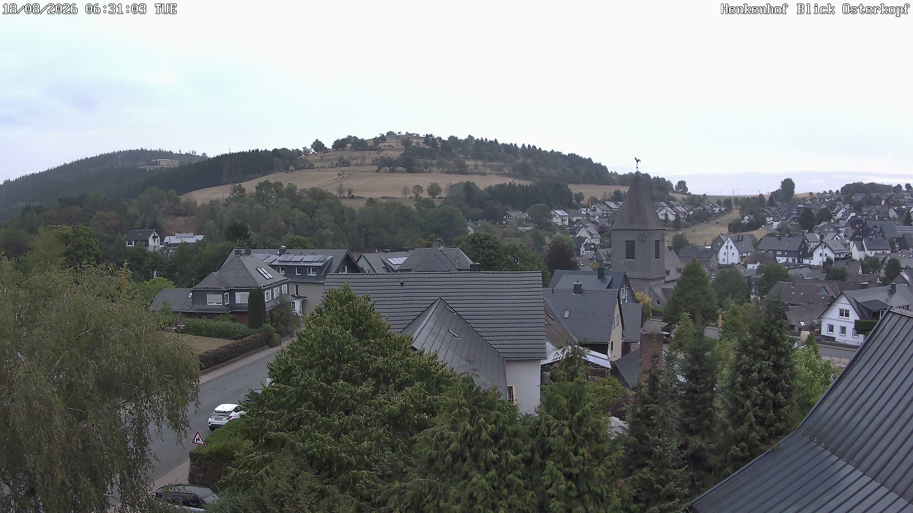 Archiv Foto Webcam Ortsmitte Usseln