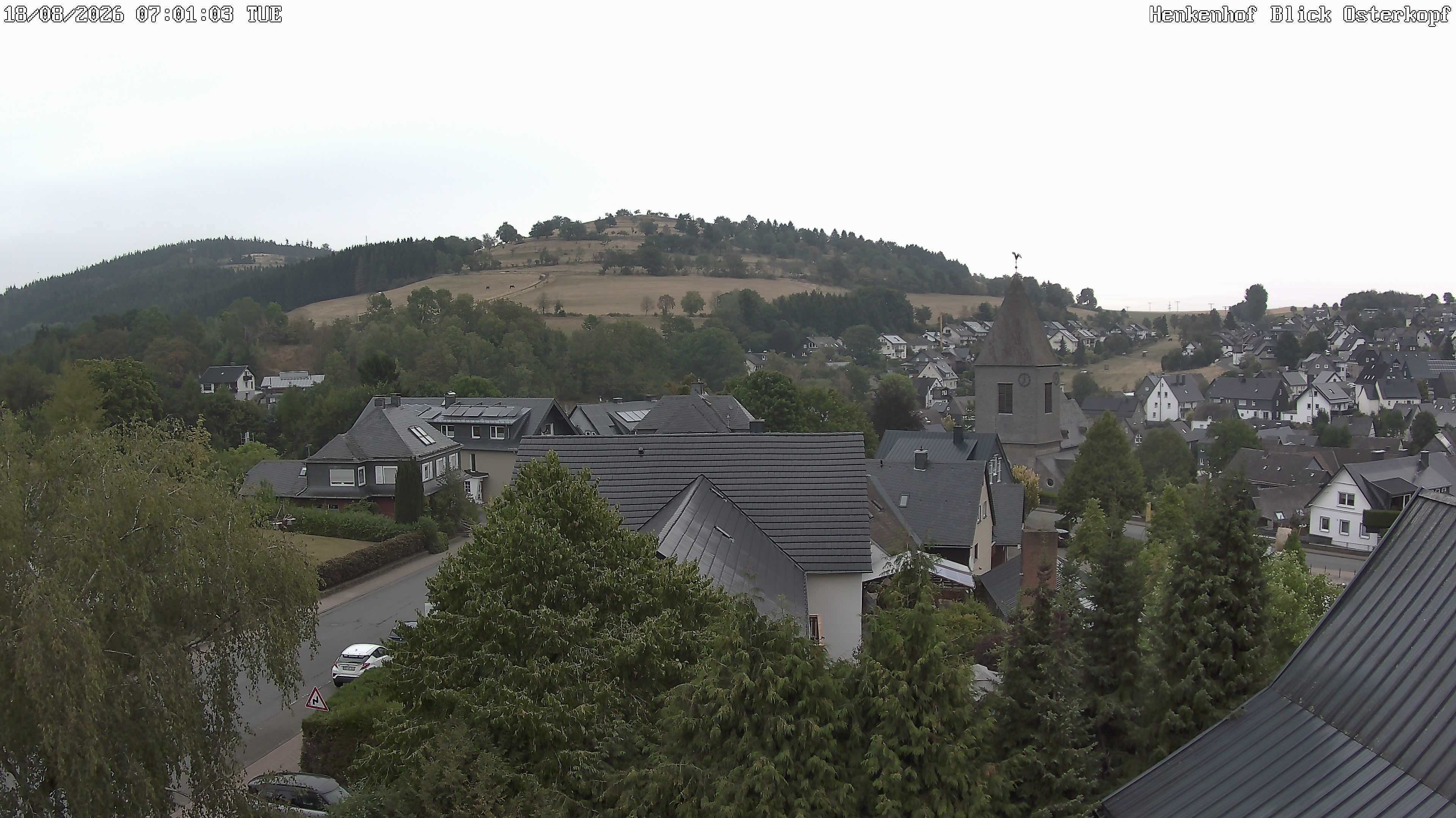 Archiv Foto Webcam Ortsmitte Usseln