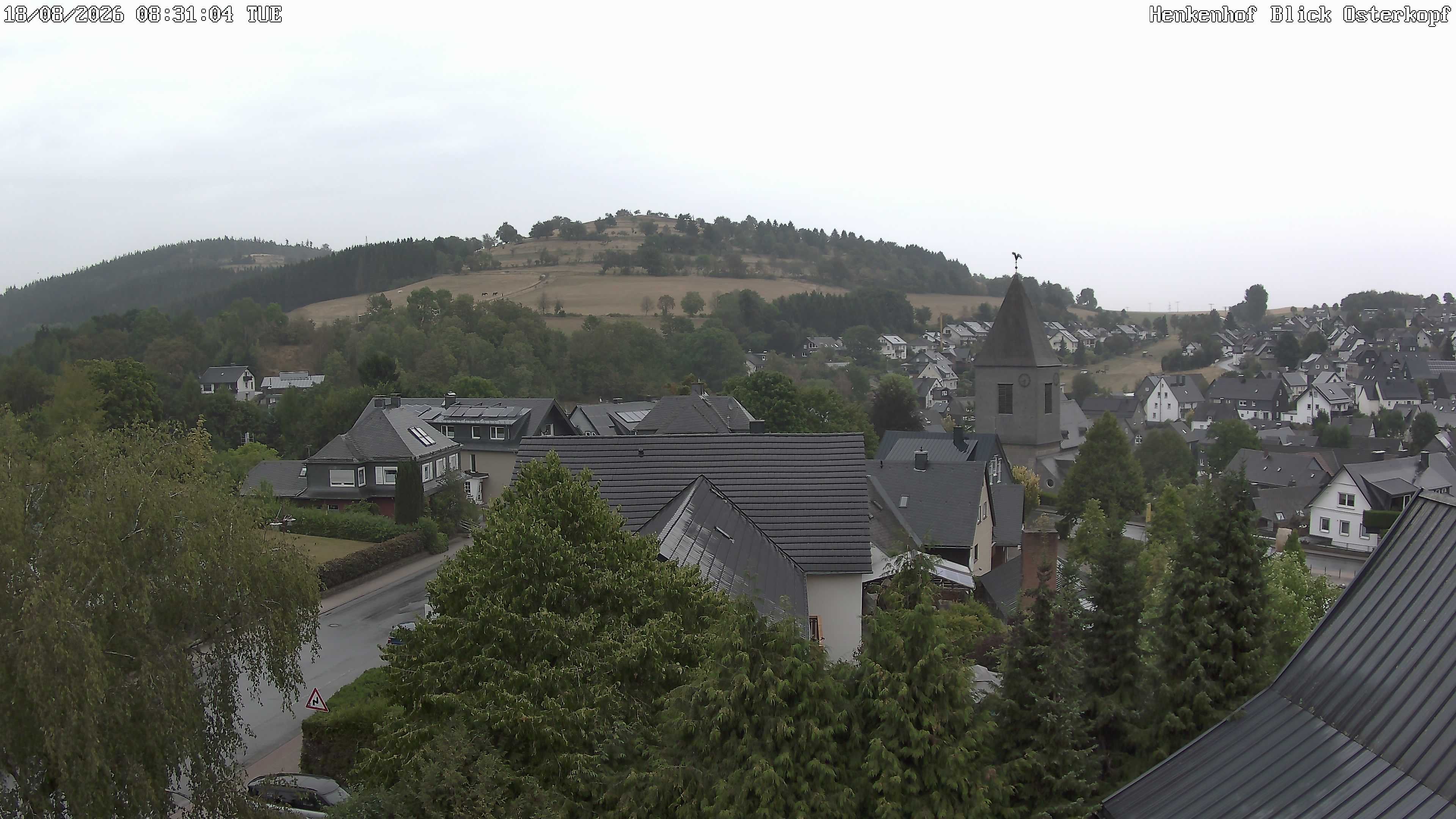 Archiv Foto Webcam Ortsmitte Usseln