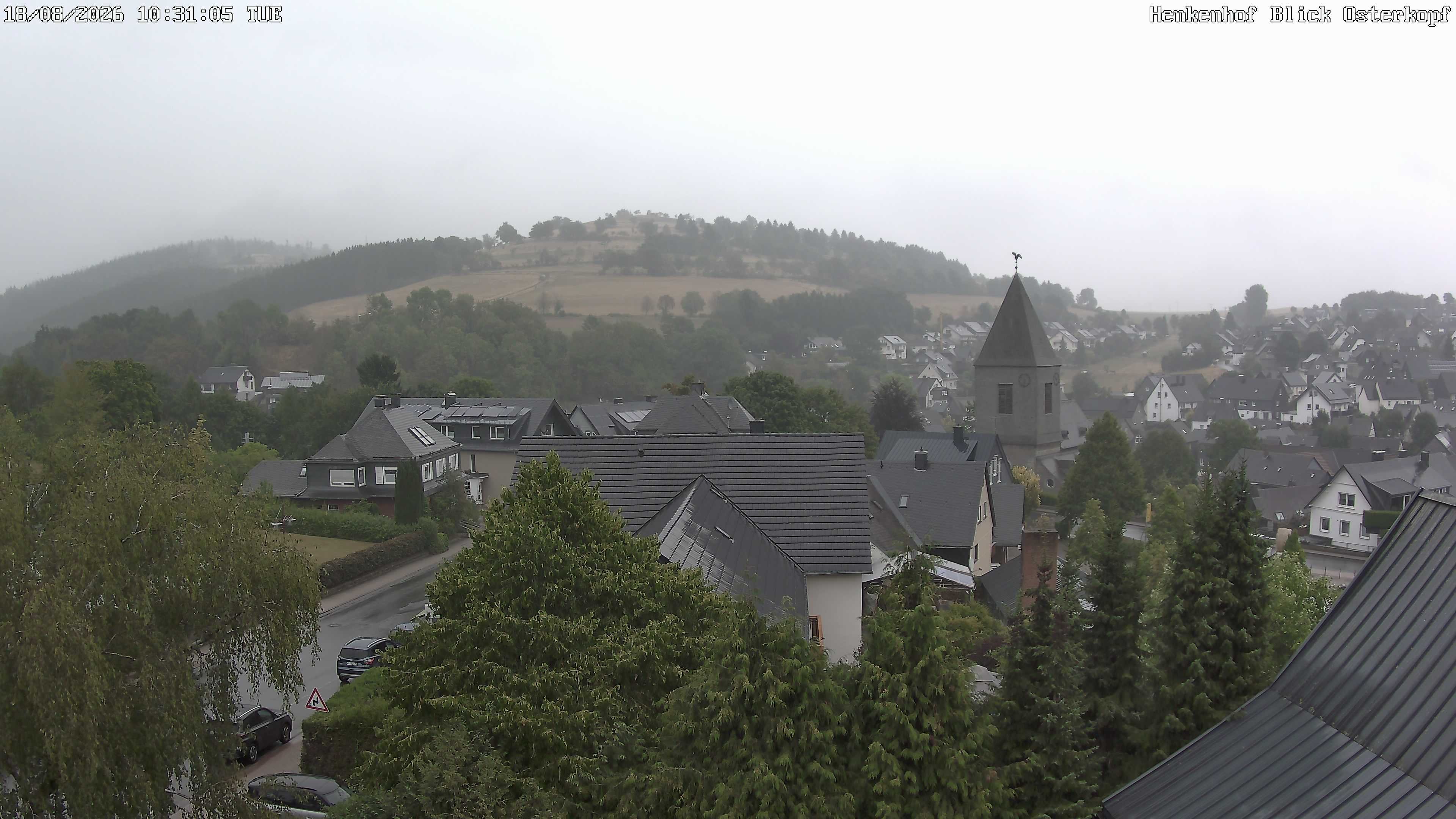 Archiv Foto Webcam Ortsmitte Usseln