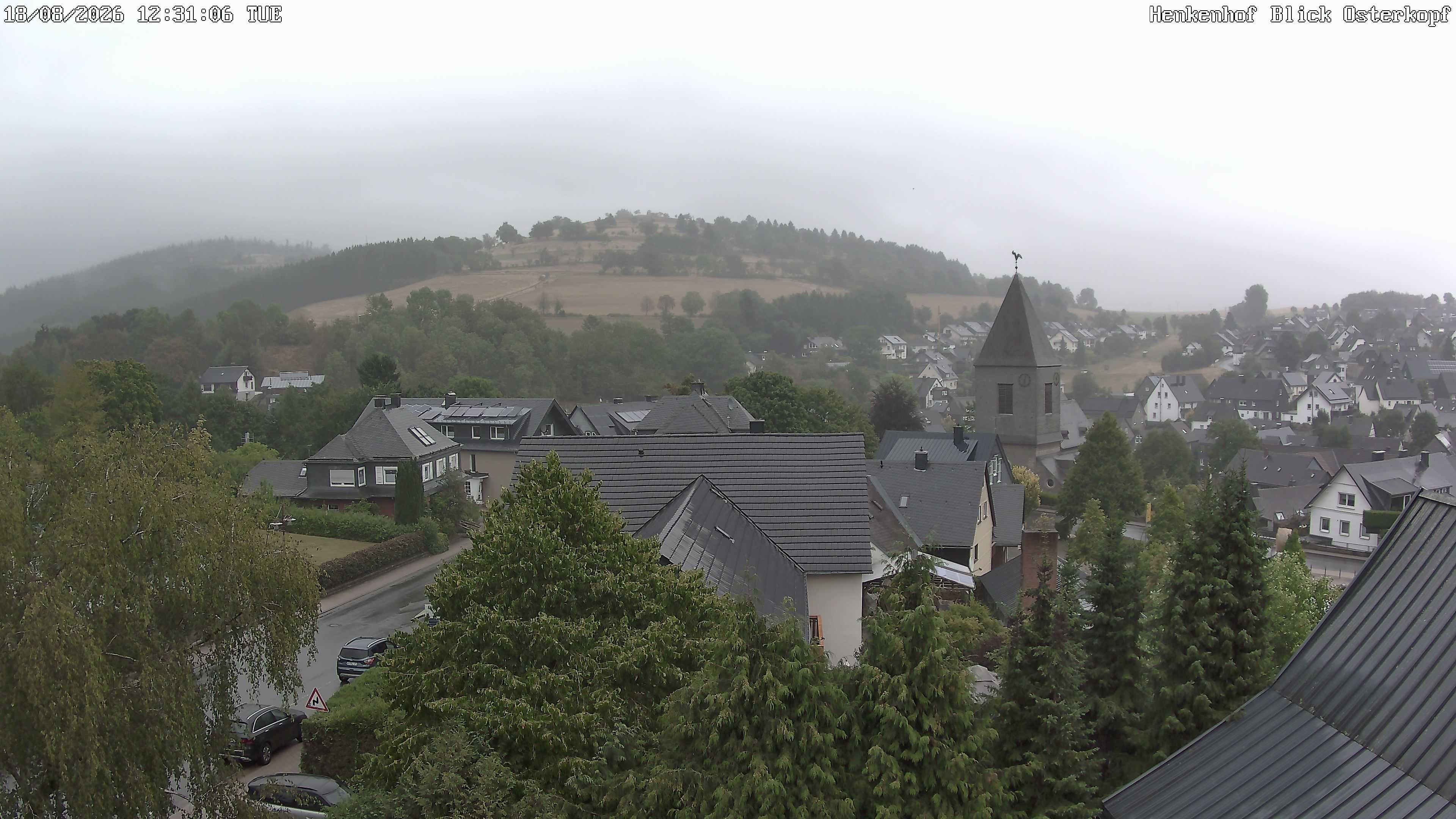 Archiv Foto Webcam Ortsmitte Usseln