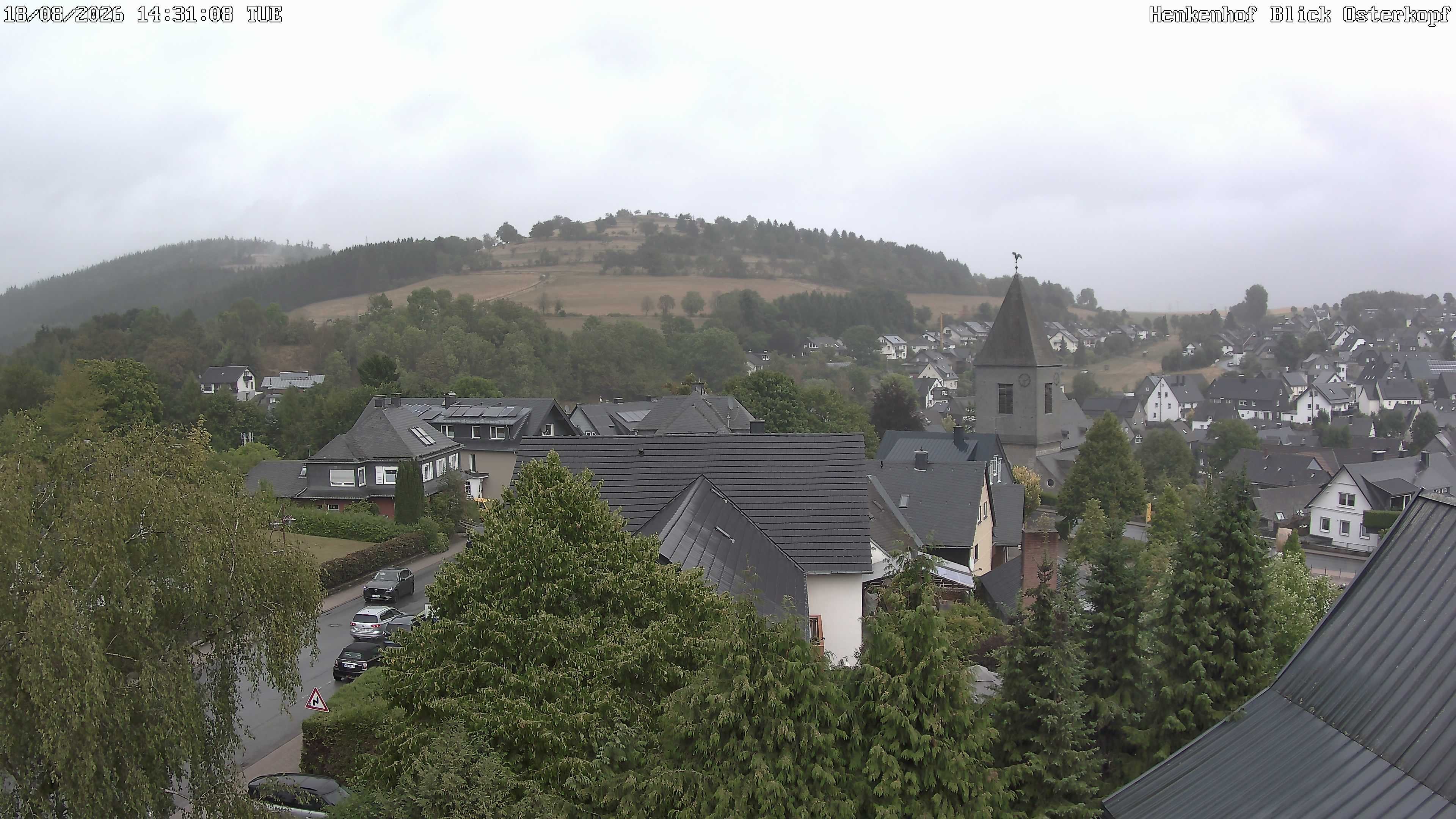 Archiv Foto Webcam Ortsmitte Usseln