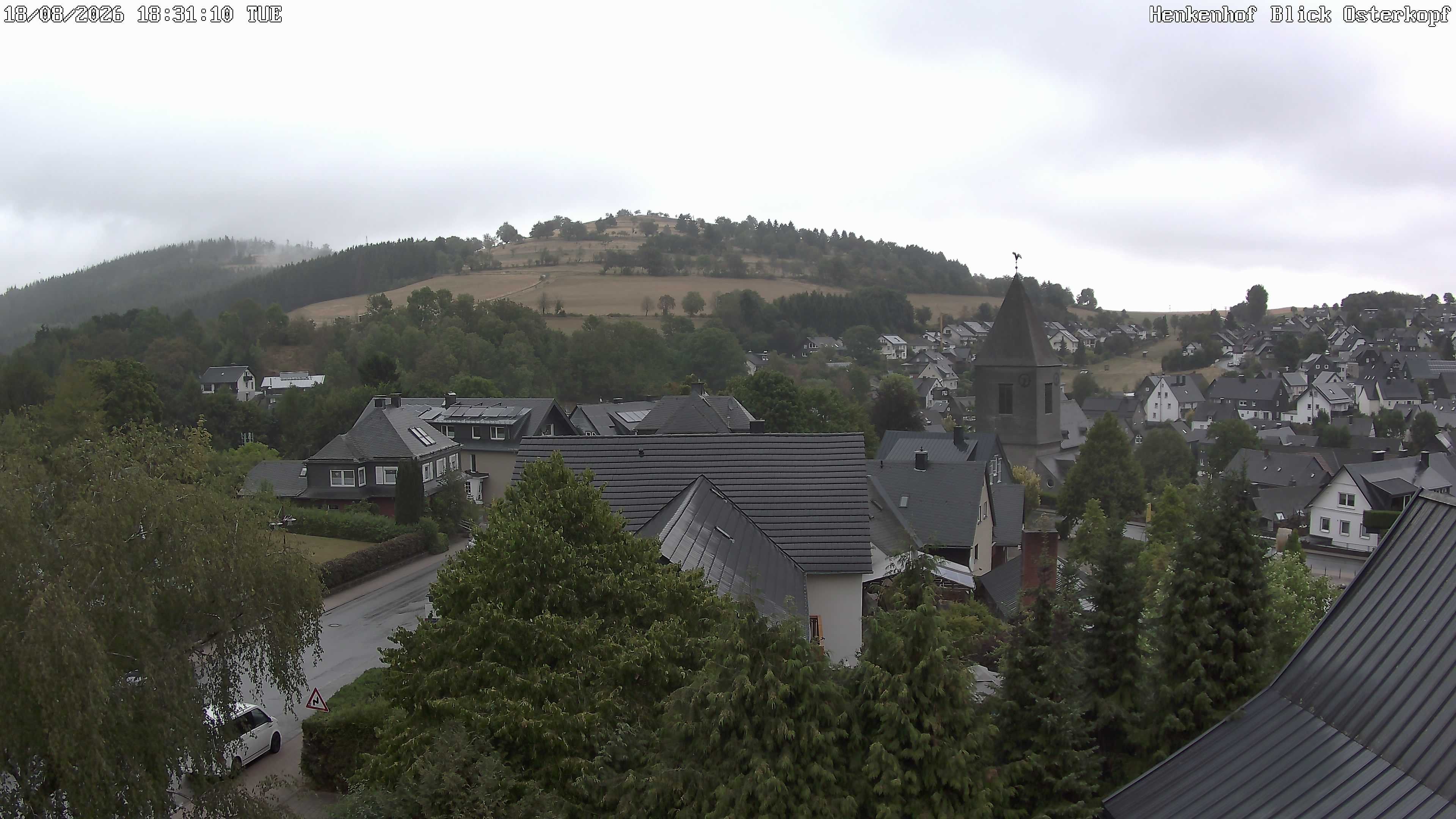 Archiv Foto Webcam Ortsmitte Usseln