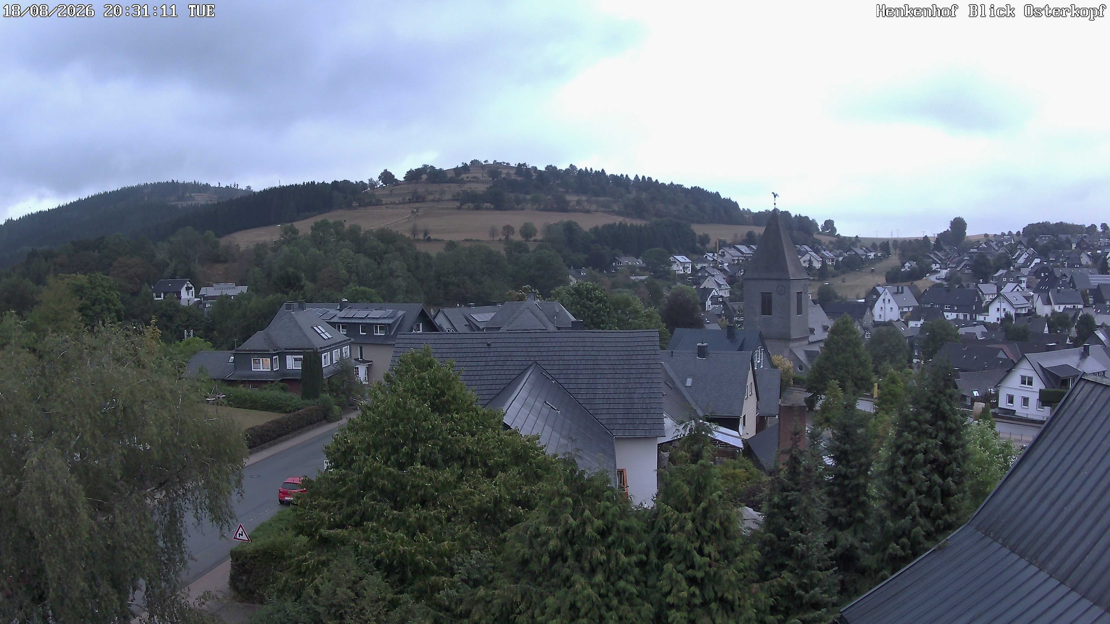 Archiv Foto Webcam Ortsmitte Usseln