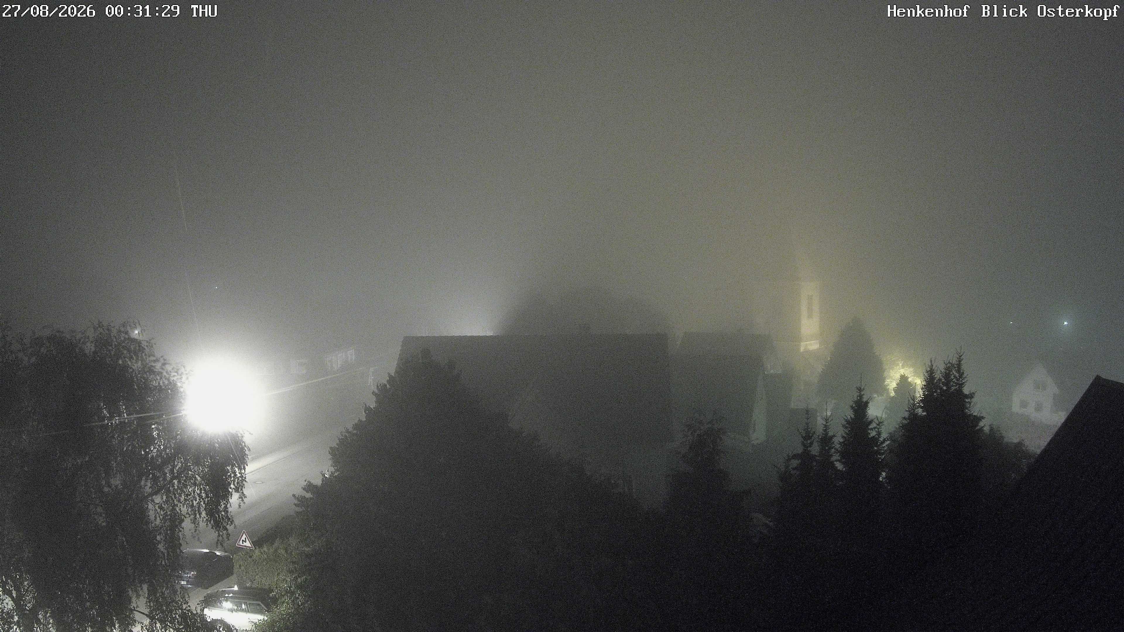 Archiv Foto Webcam Ortsmitte Usseln
