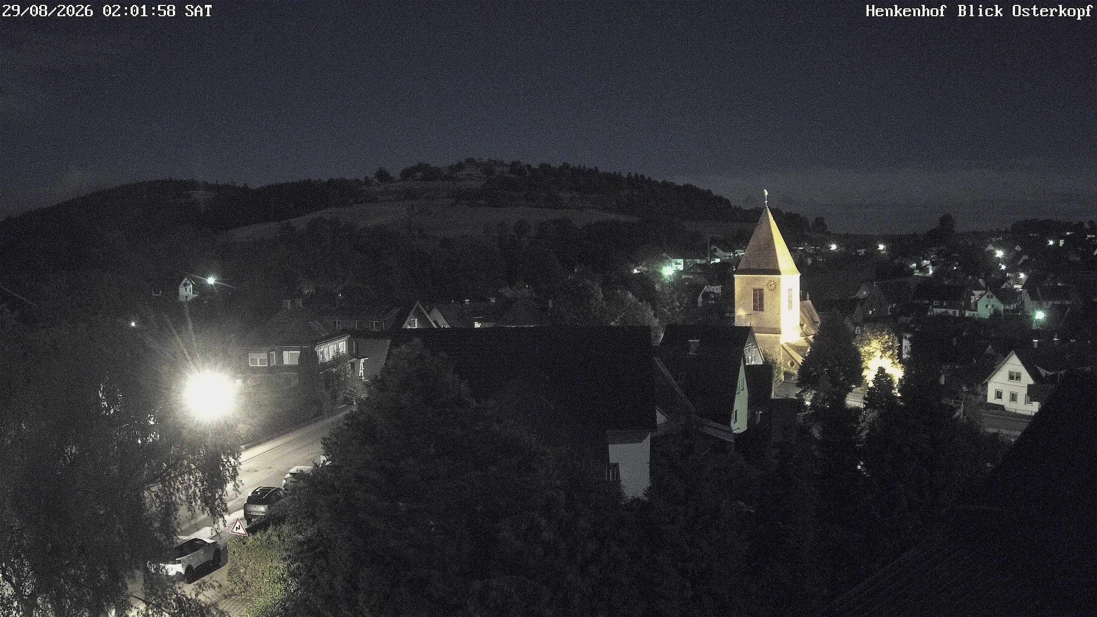 Archived image Webcam Willingen: View Usseln Village