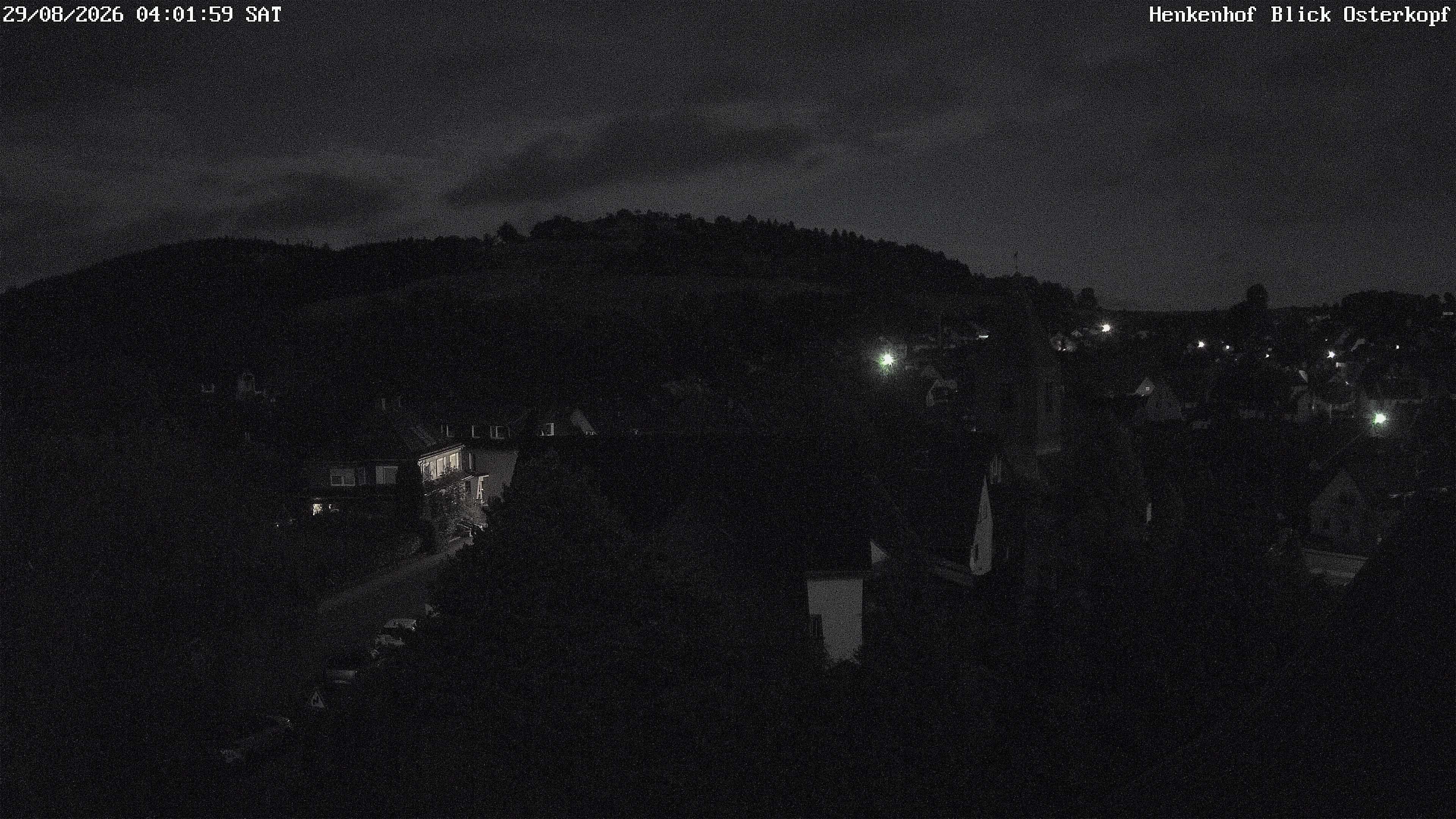 Archived image Webcam Willingen: View Usseln Village