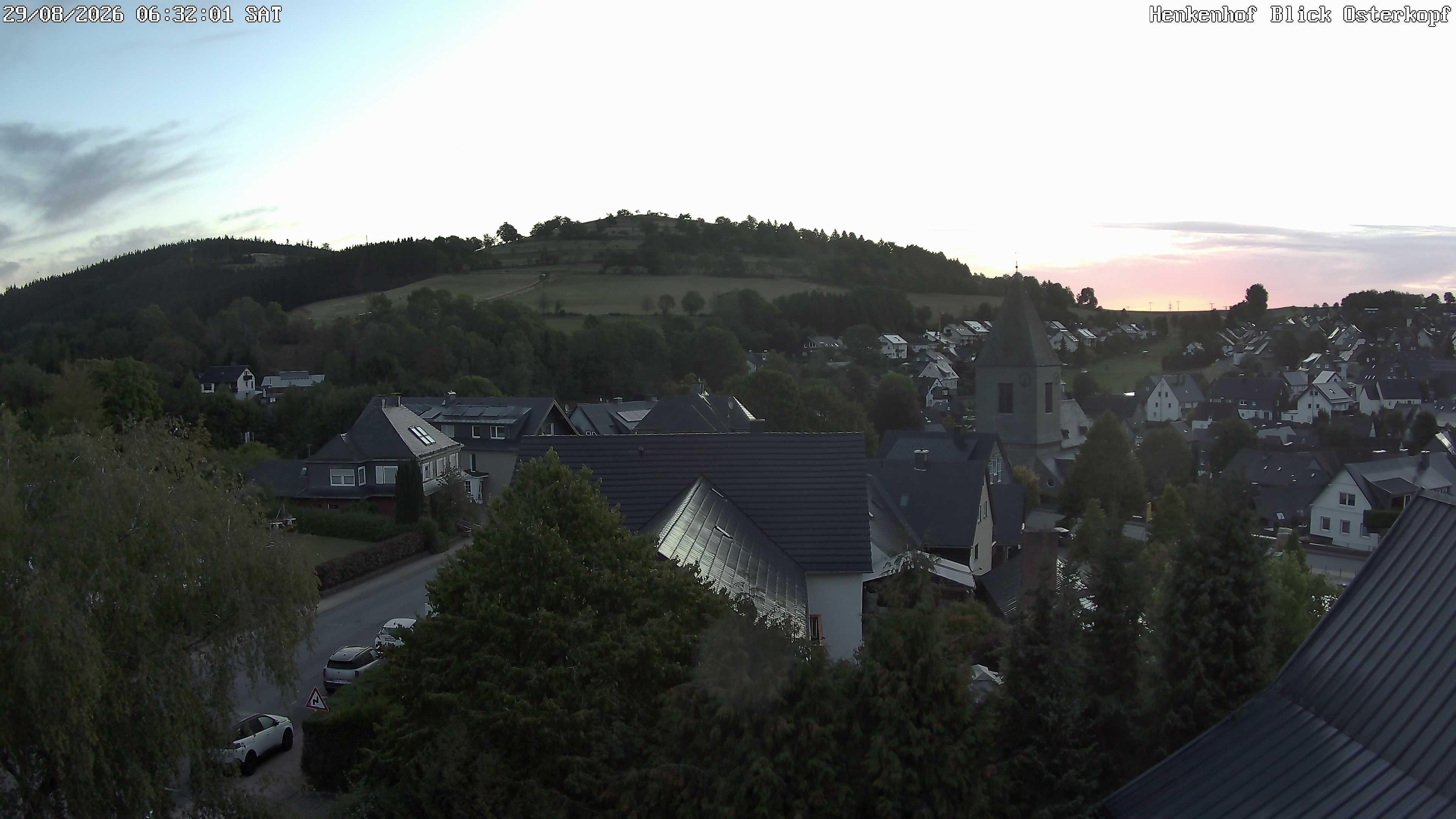Archived image Webcam Willingen: View Usseln Village