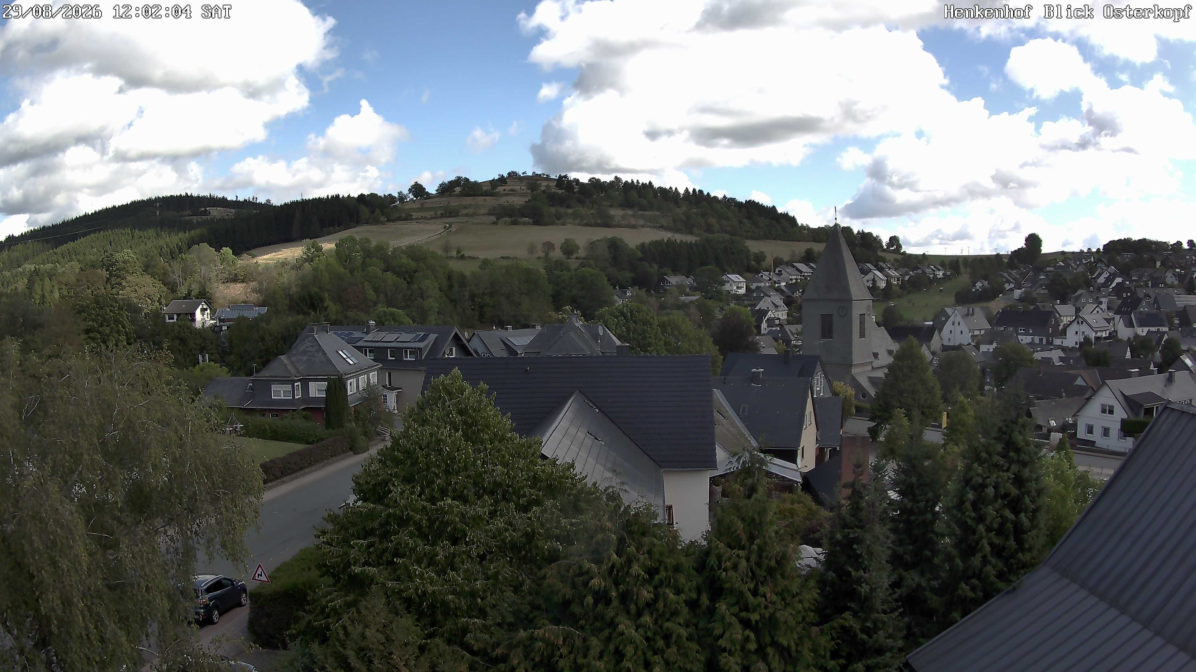 Archived image Webcam Willingen: View Usseln Village