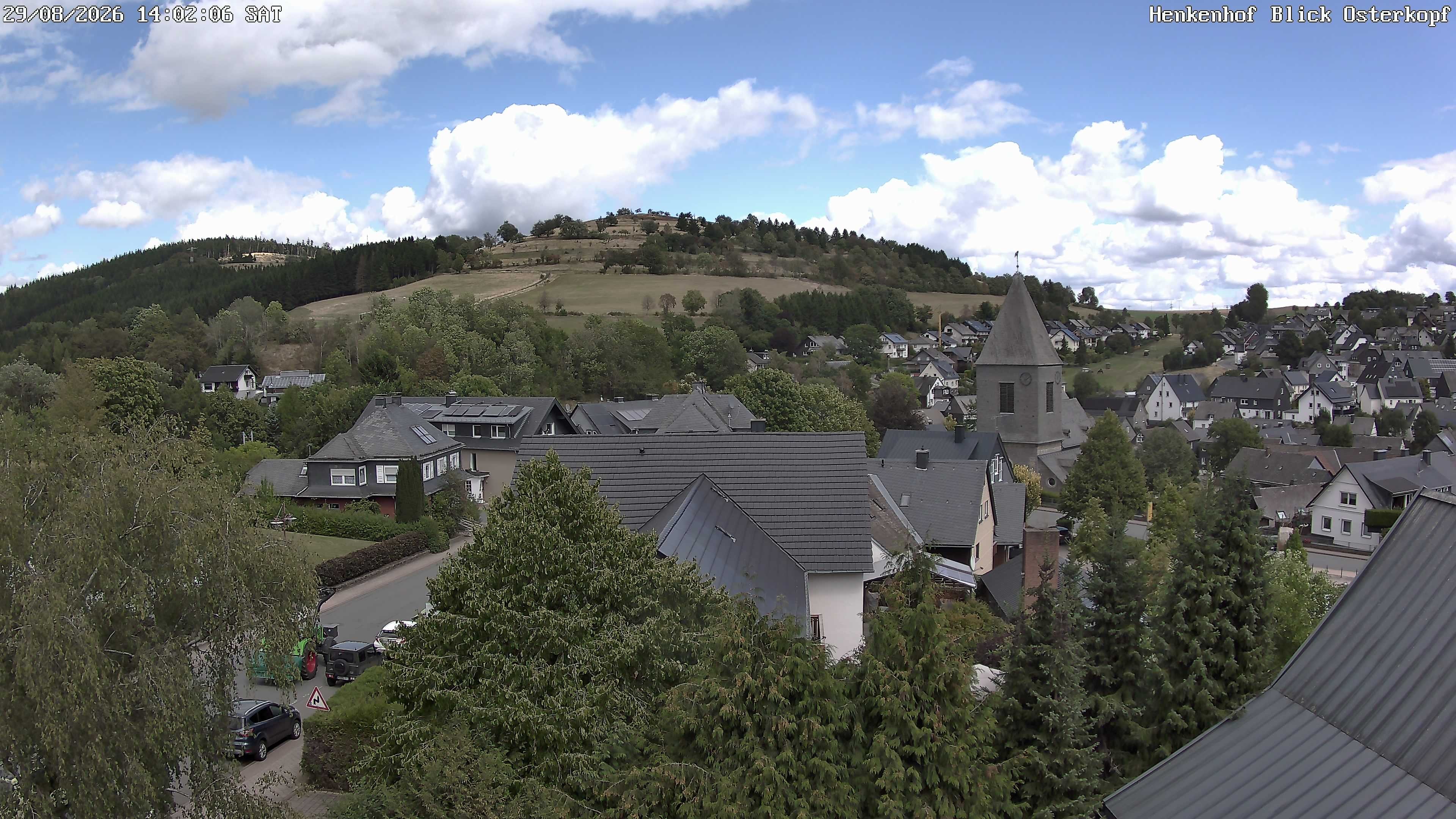 Archived image Webcam Willingen: View Usseln Village