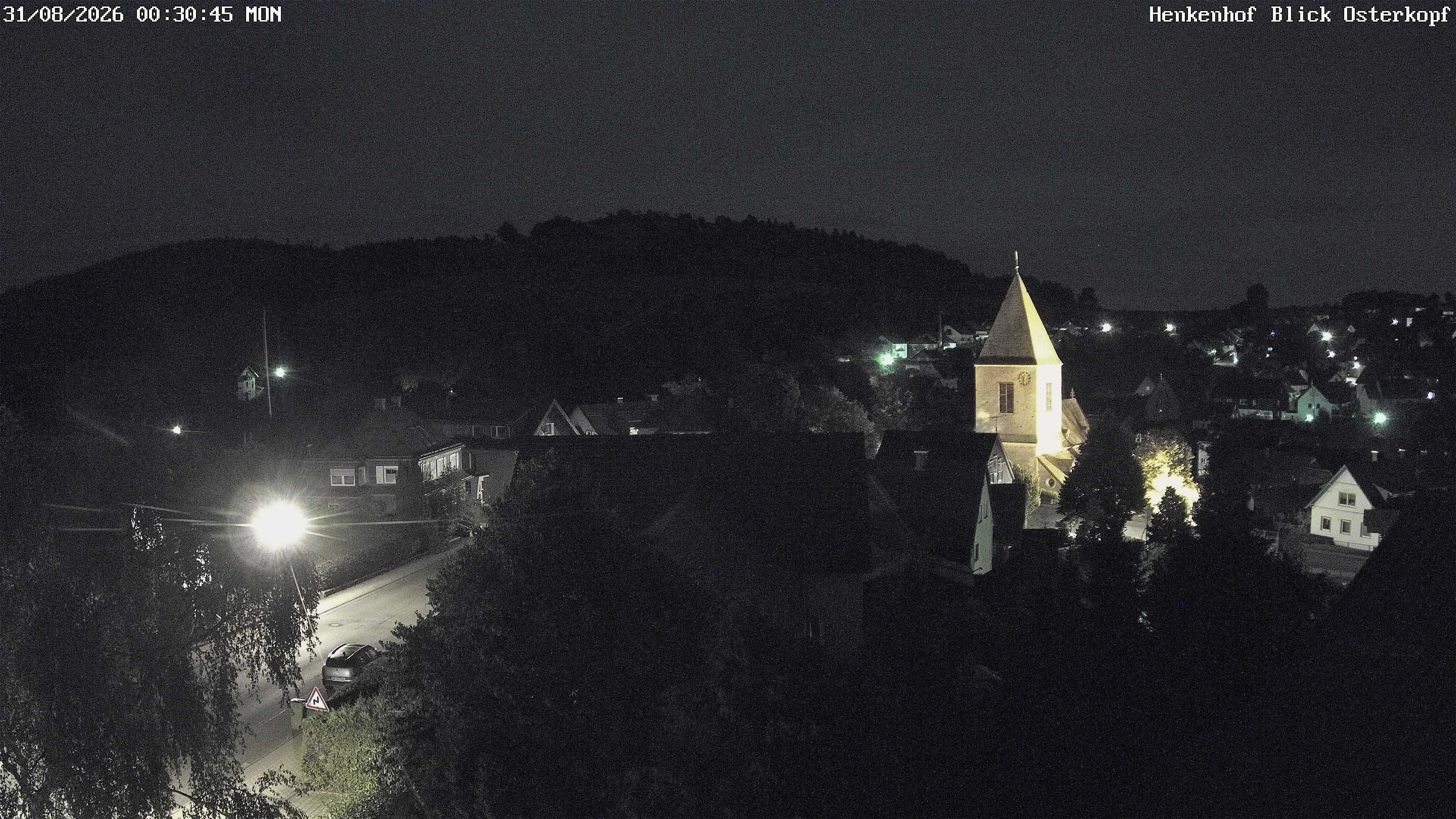 Archiv Foto Webcam Ortsmitte Usseln