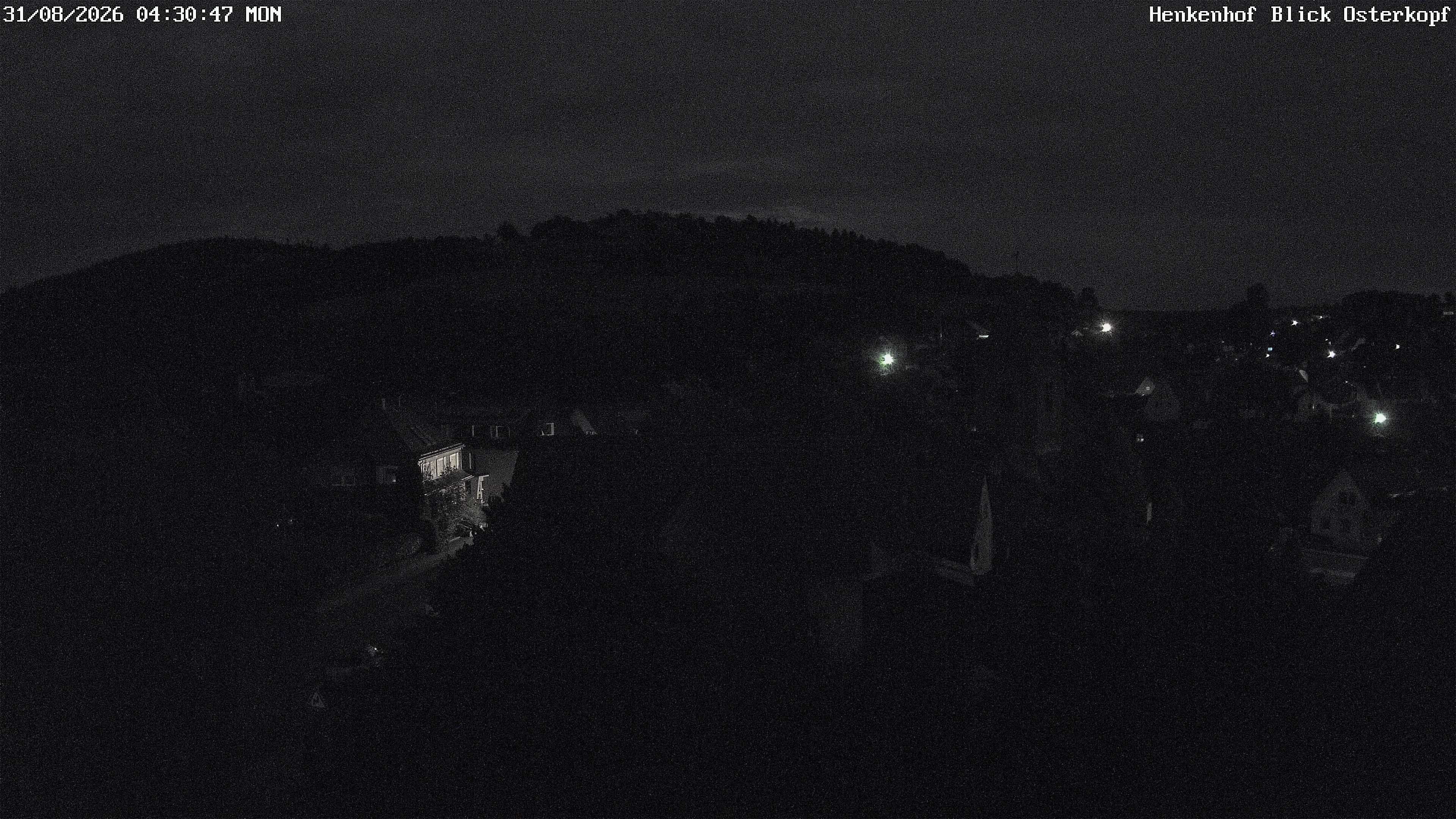 Archiv Foto Webcam Ortsmitte Usseln