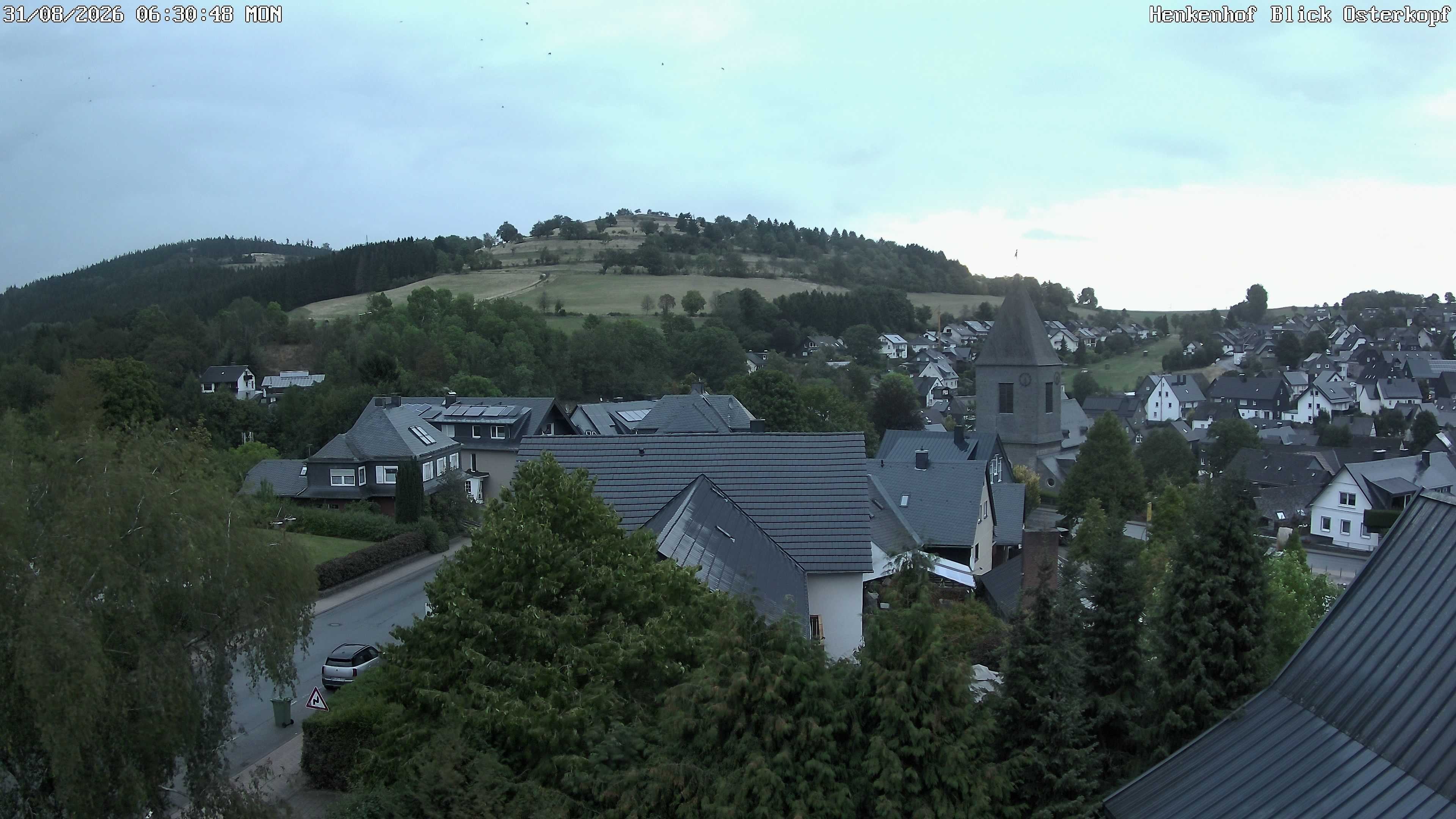 Archiv Foto Webcam Ortsmitte Usseln
