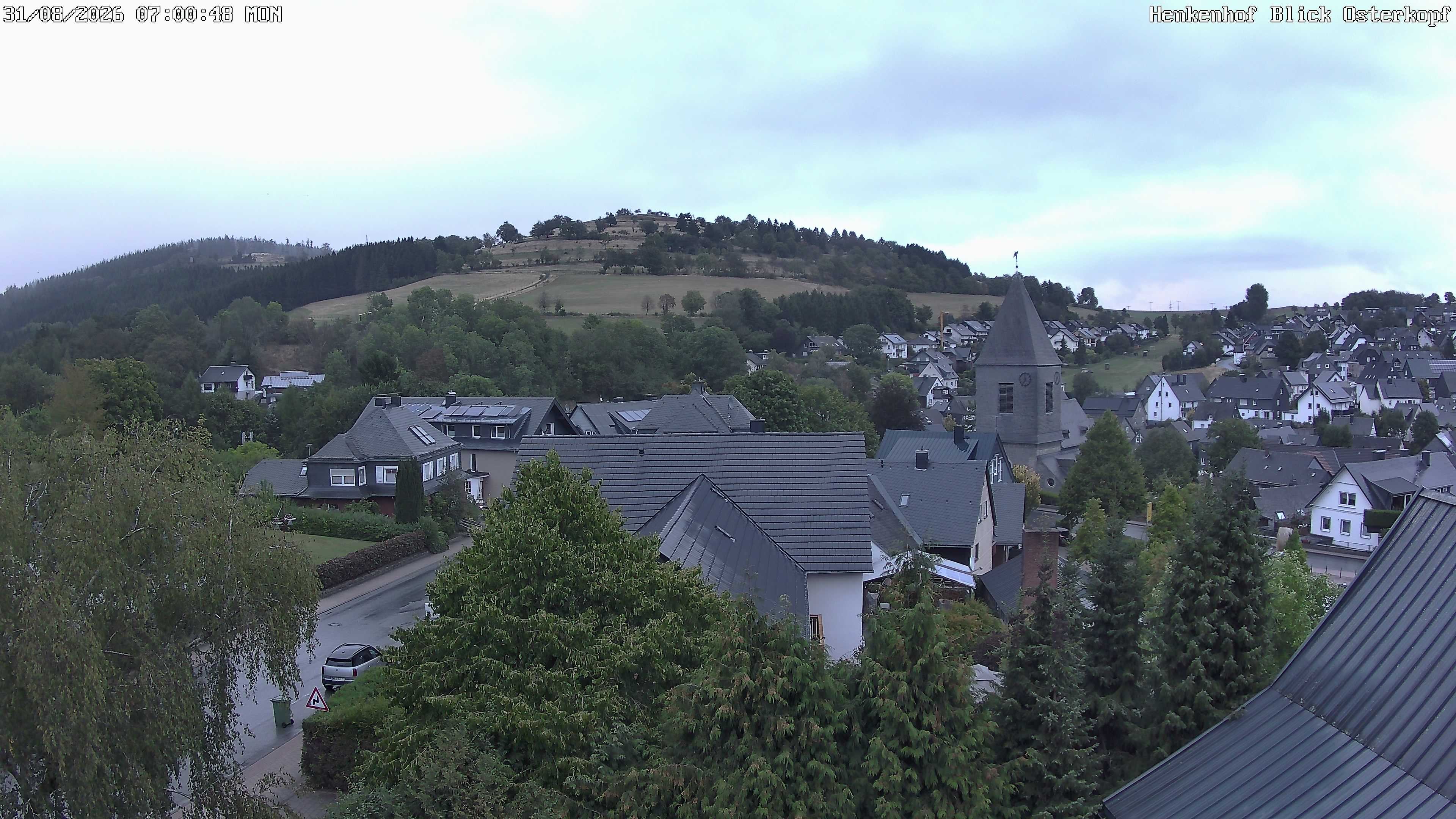 Archiv Foto Webcam Ortsmitte Usseln