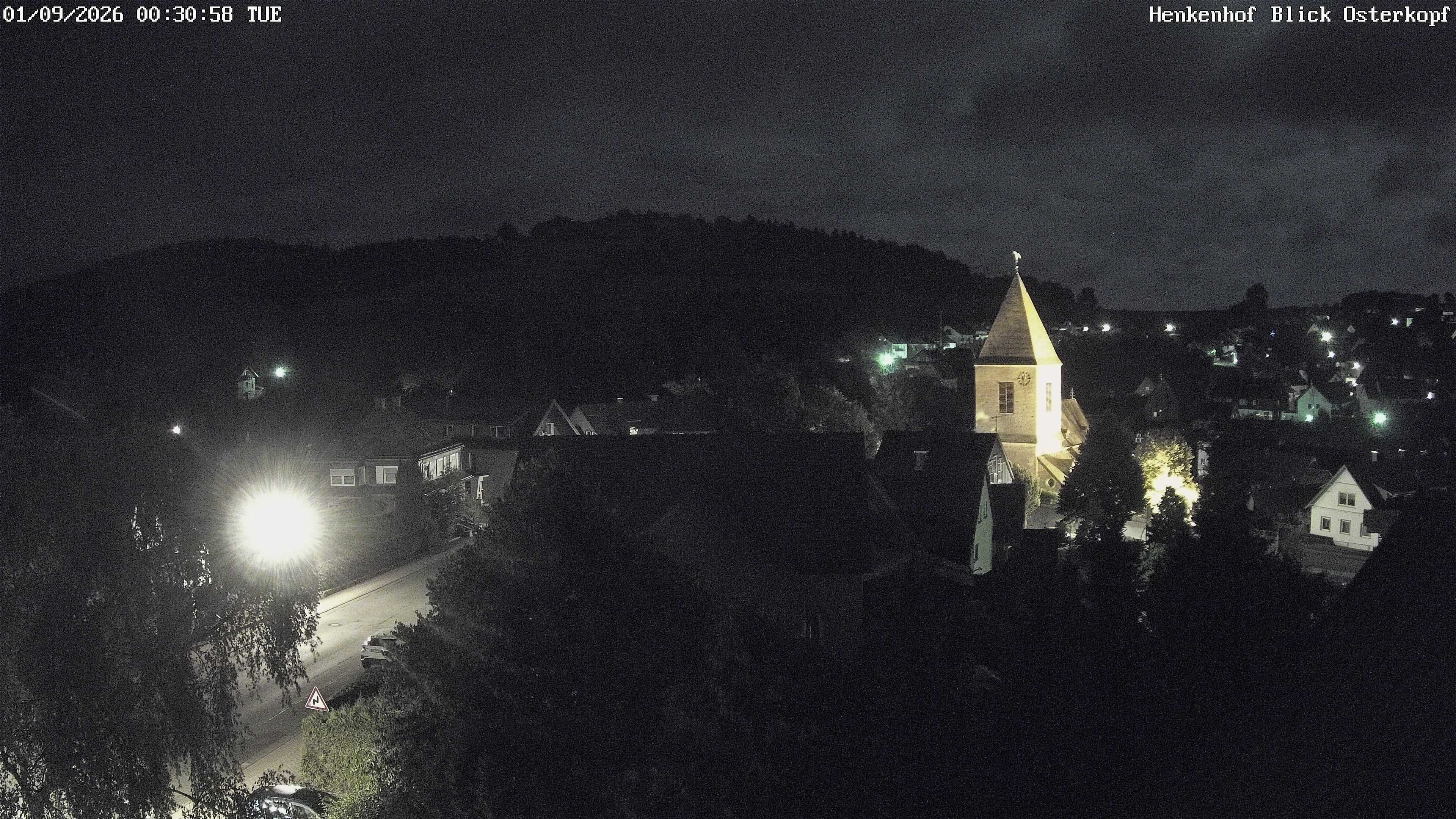 Archiv Foto Webcam Ortsmitte Usseln