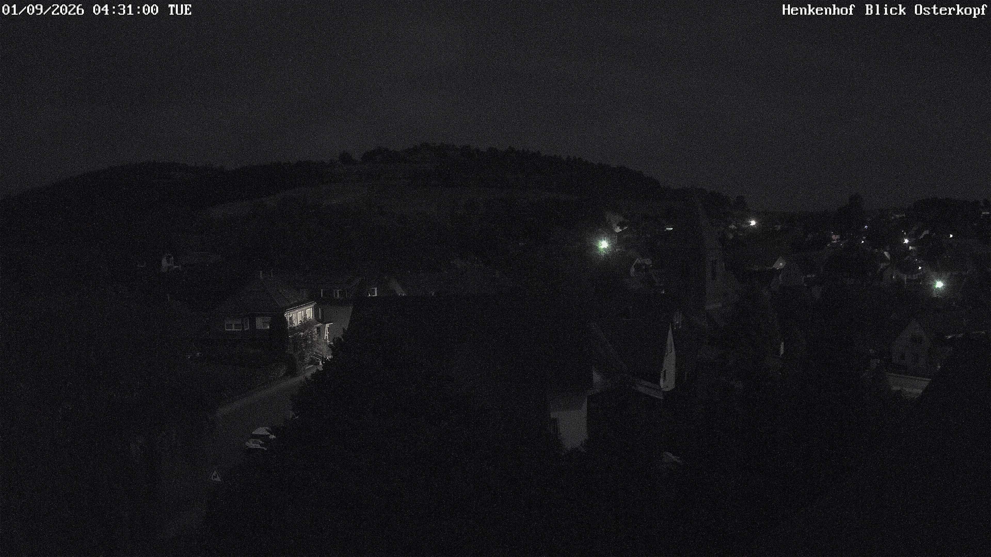 Archiv Foto Webcam Ortsmitte Usseln