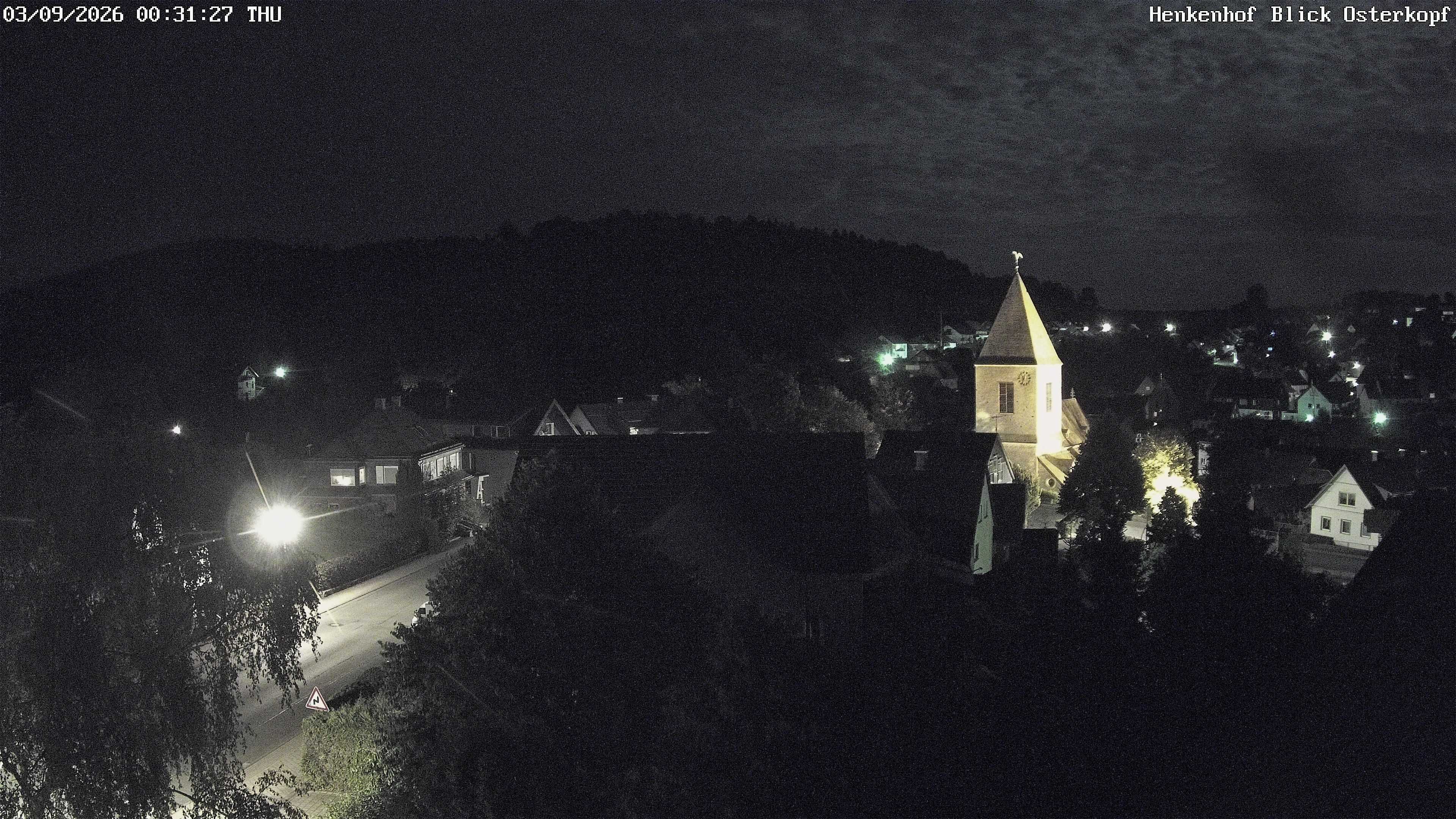 Archiv Foto Webcam Ortsmitte Usseln