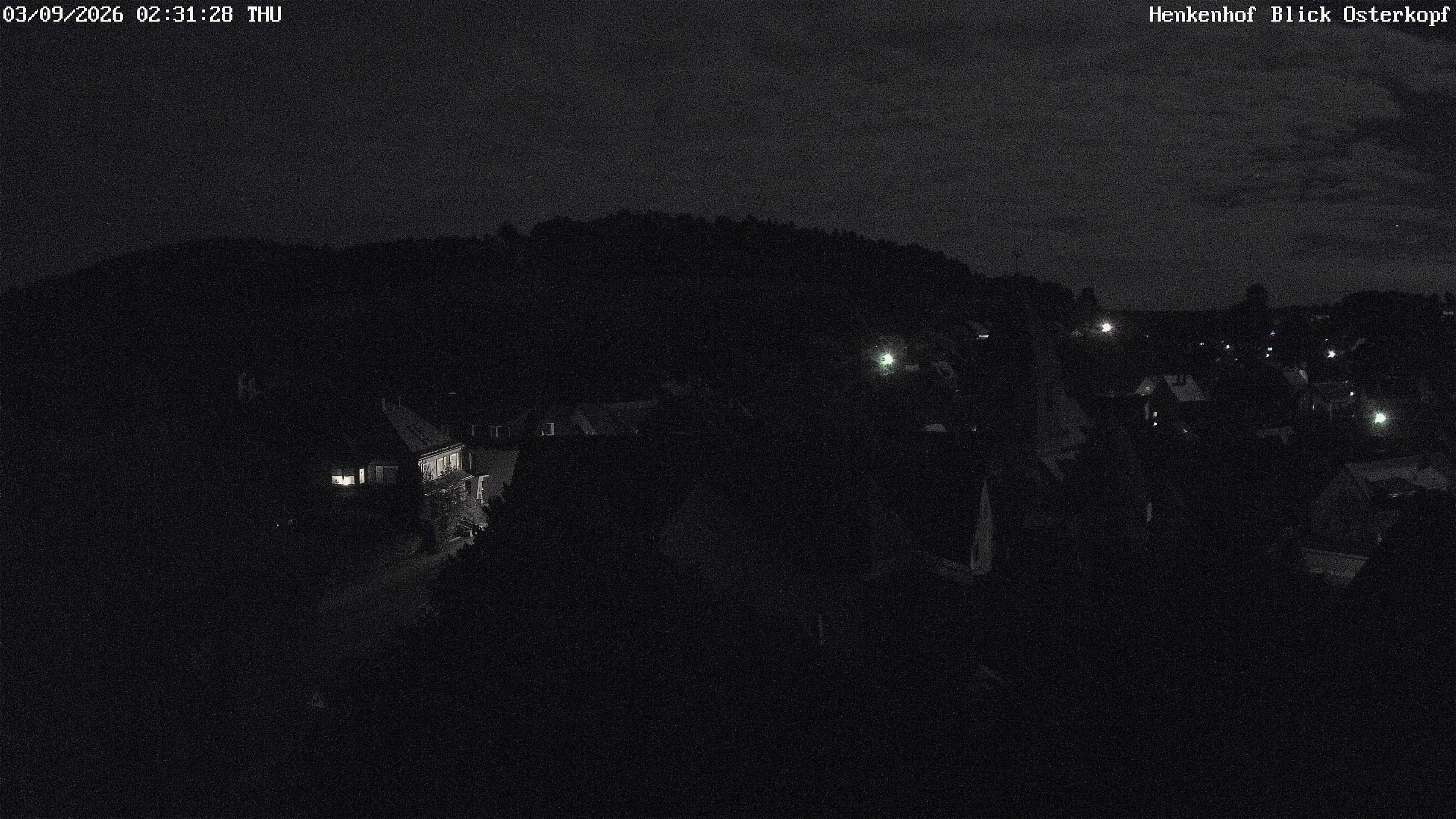 Archiv Foto Webcam Ortsmitte Usseln