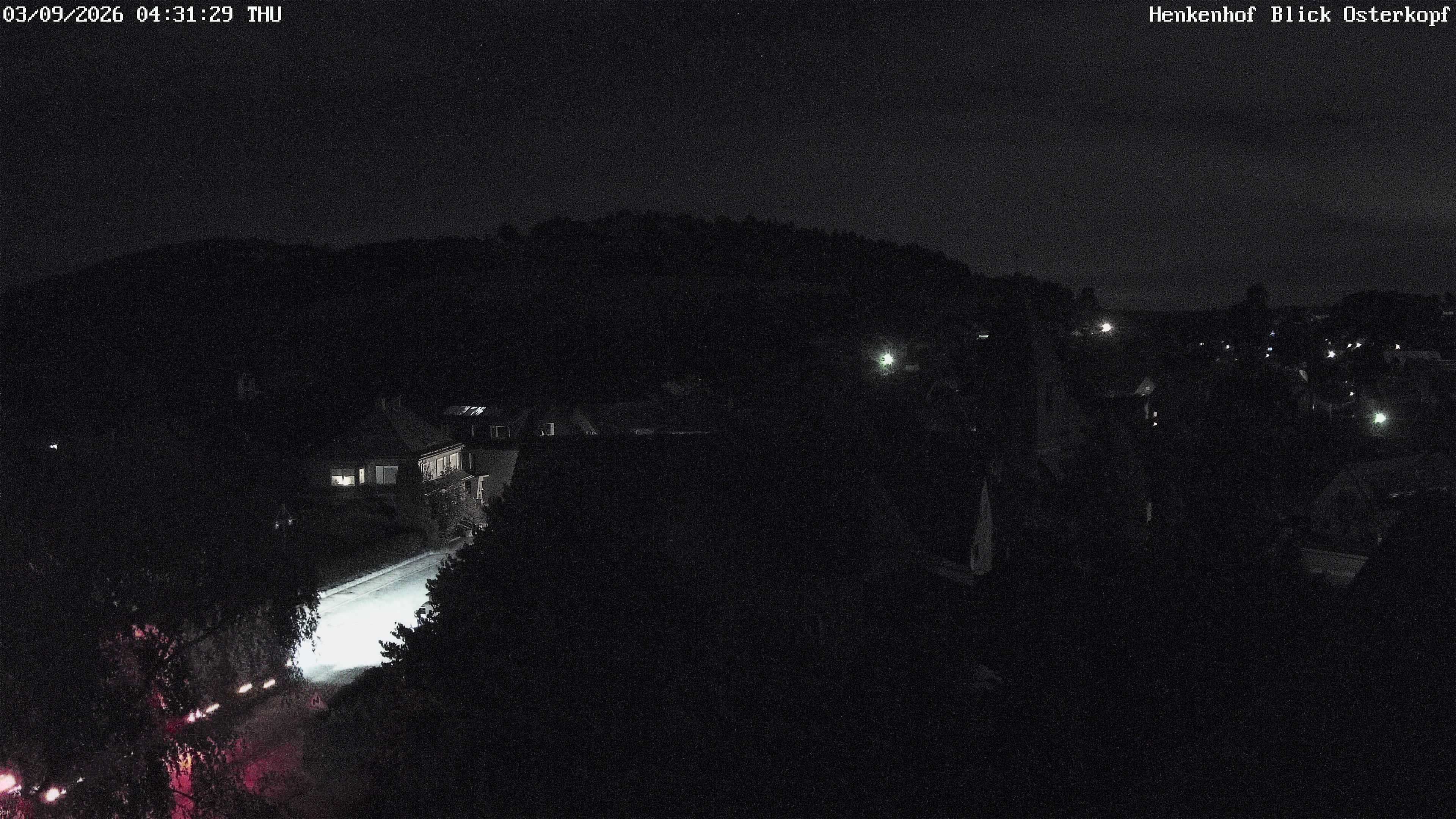 Archiv Foto Webcam Ortsmitte Usseln