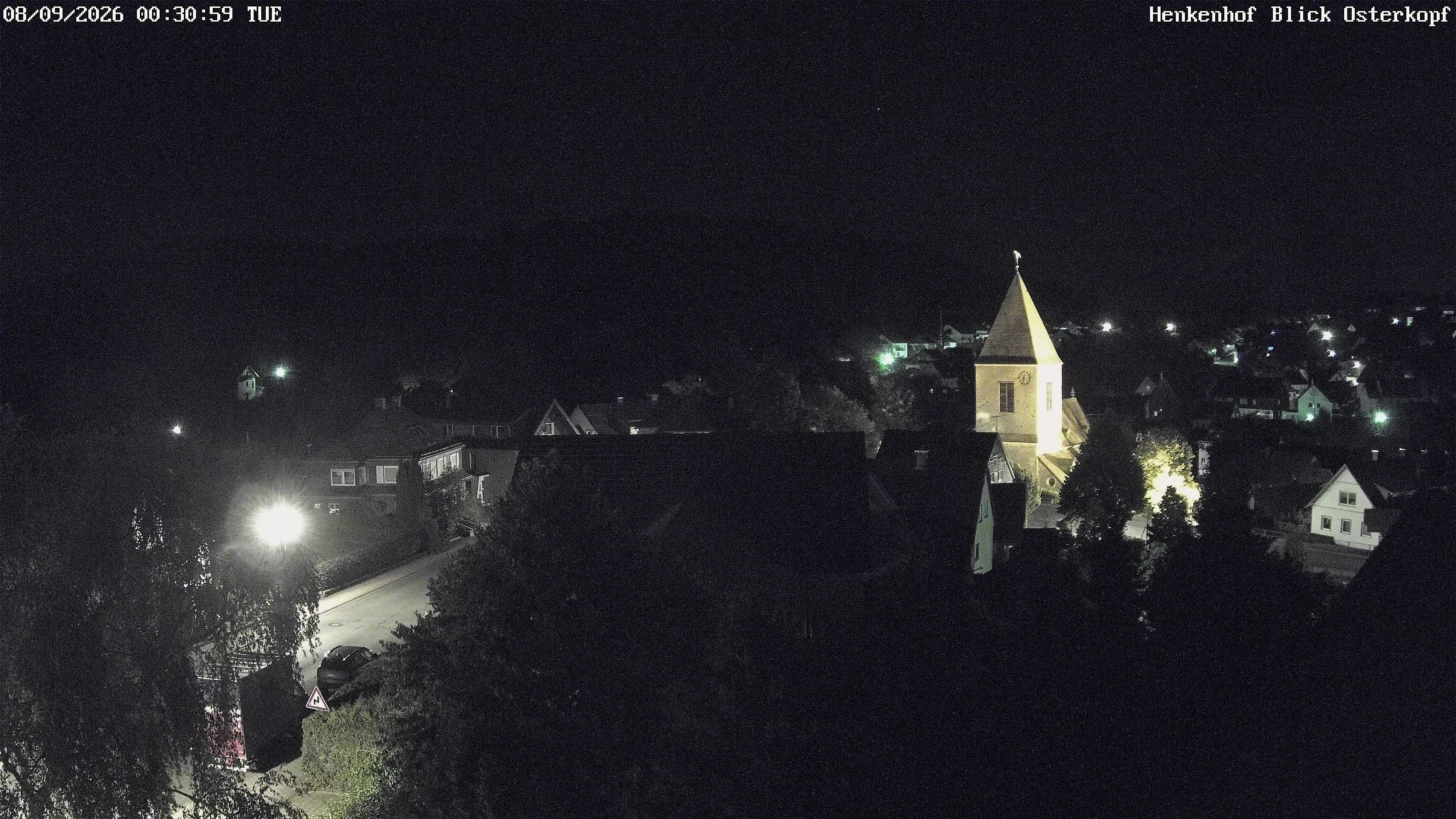 Archiv Foto Webcam Ortsmitte Usseln