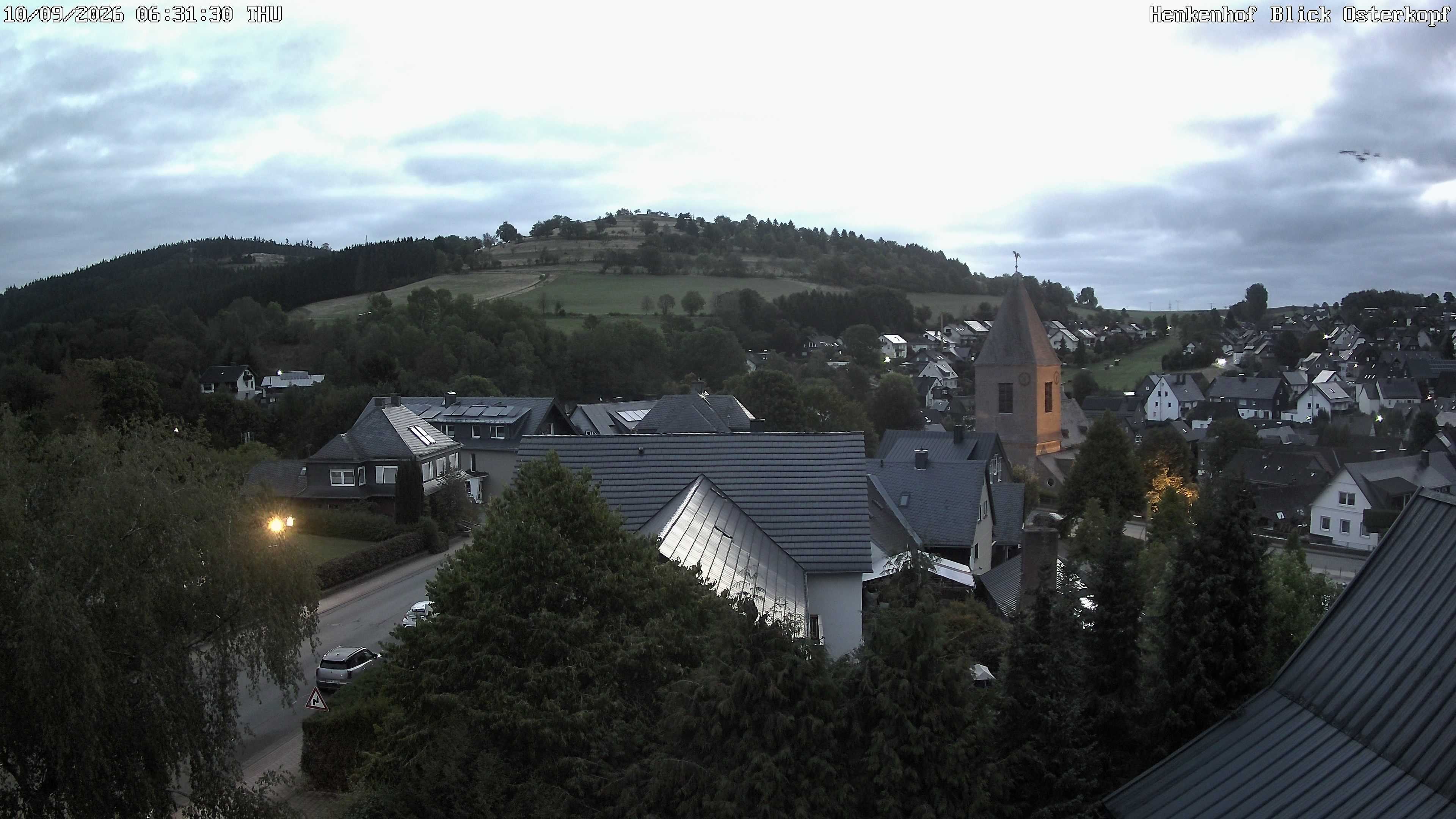 Archived image Webcam Willingen: View Usseln Village
