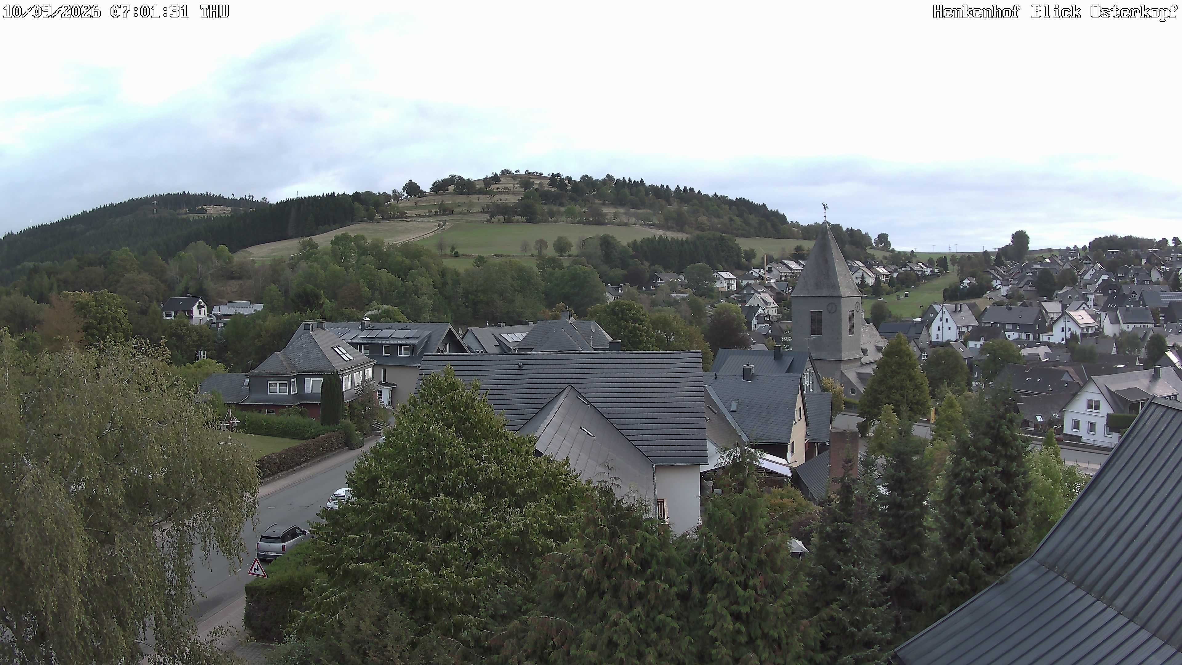 Archived image Webcam Willingen: View Usseln Village