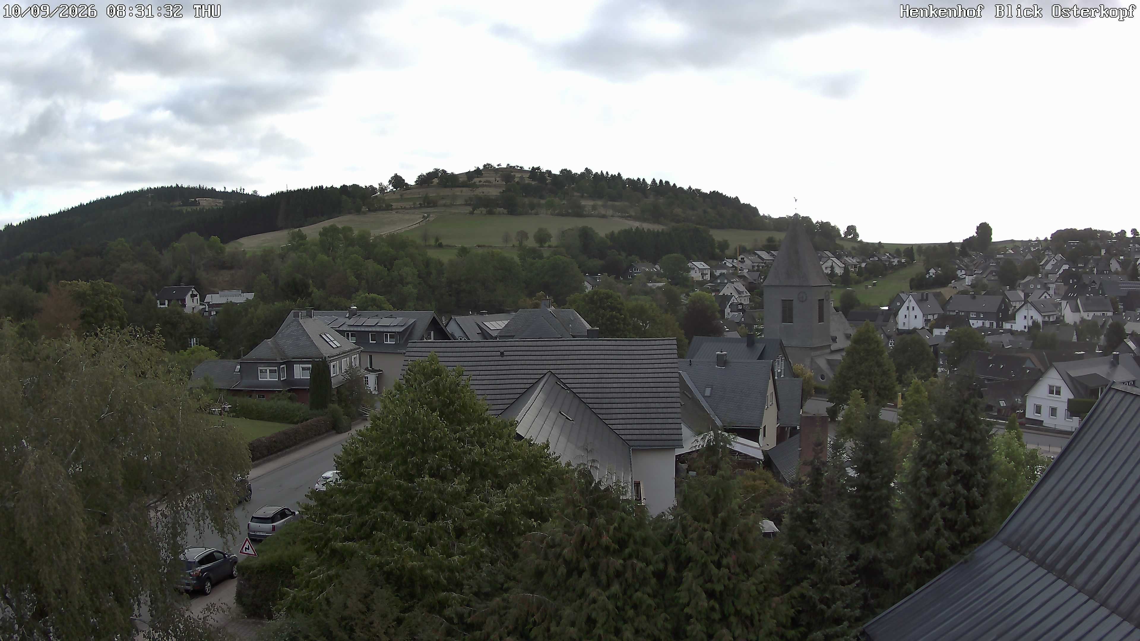 Archived image Webcam Willingen: View Usseln Village