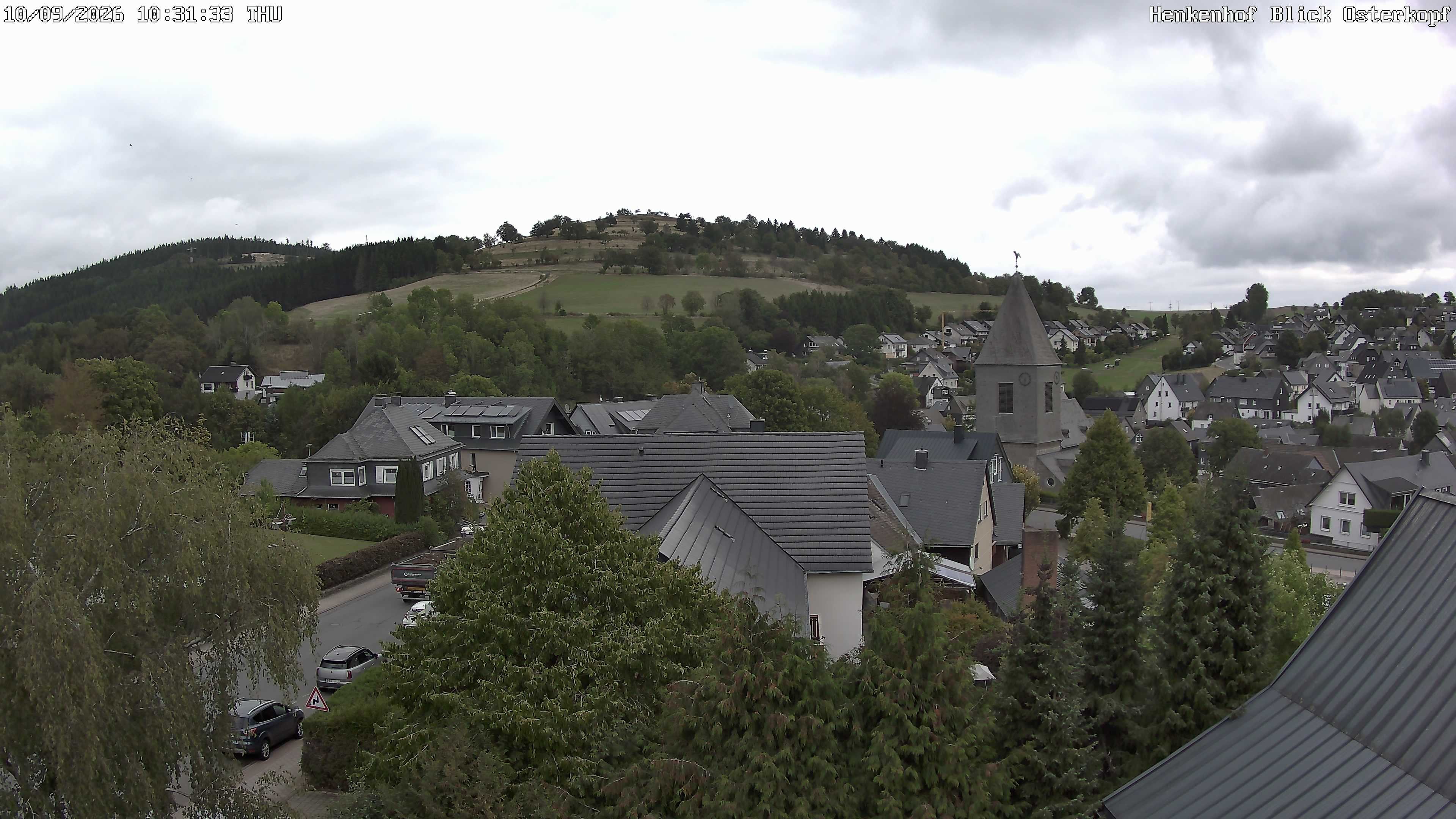 Archived image Webcam Willingen: View Usseln Village