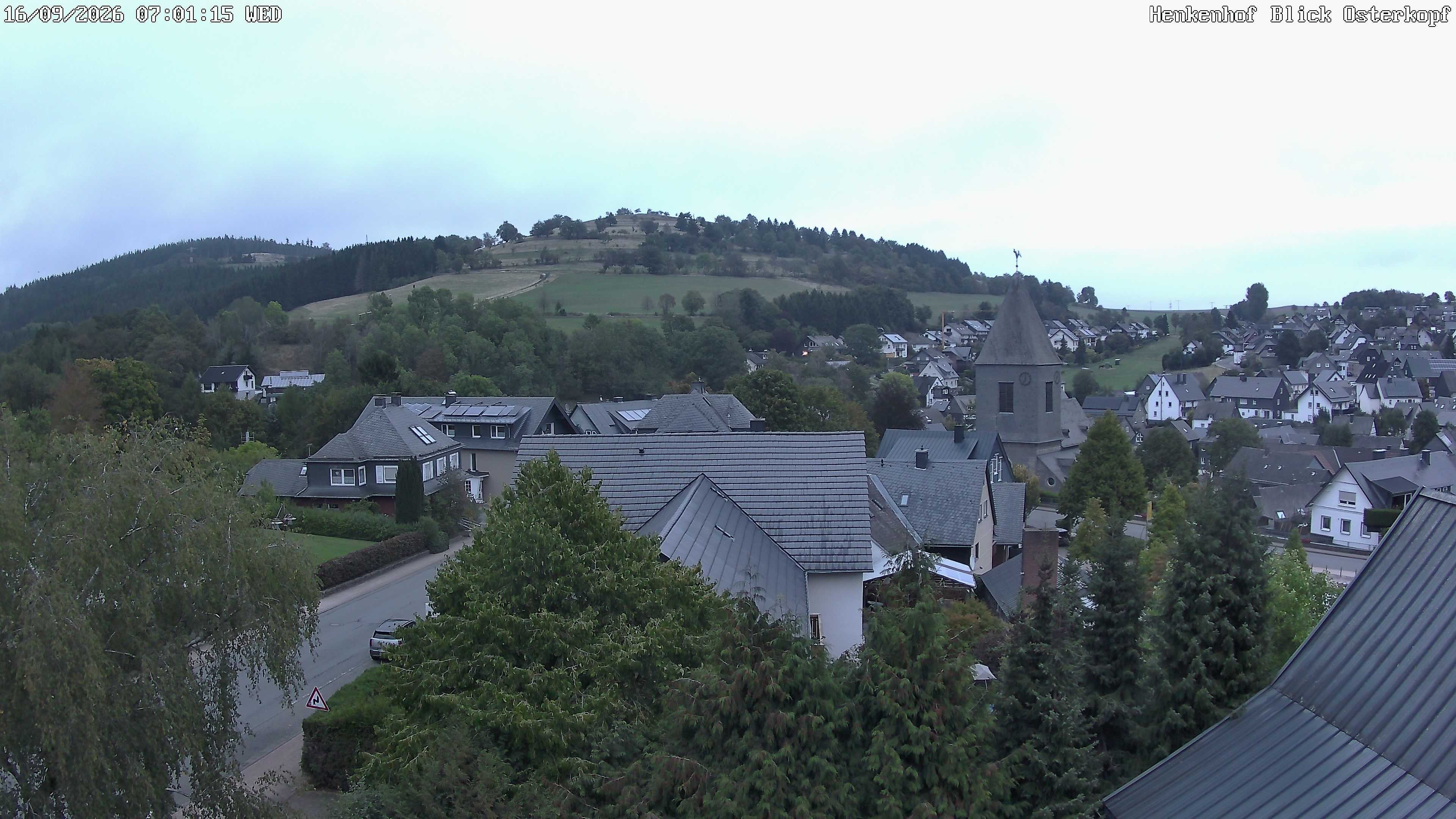 Archiv Foto Webcam Ortsmitte Usseln