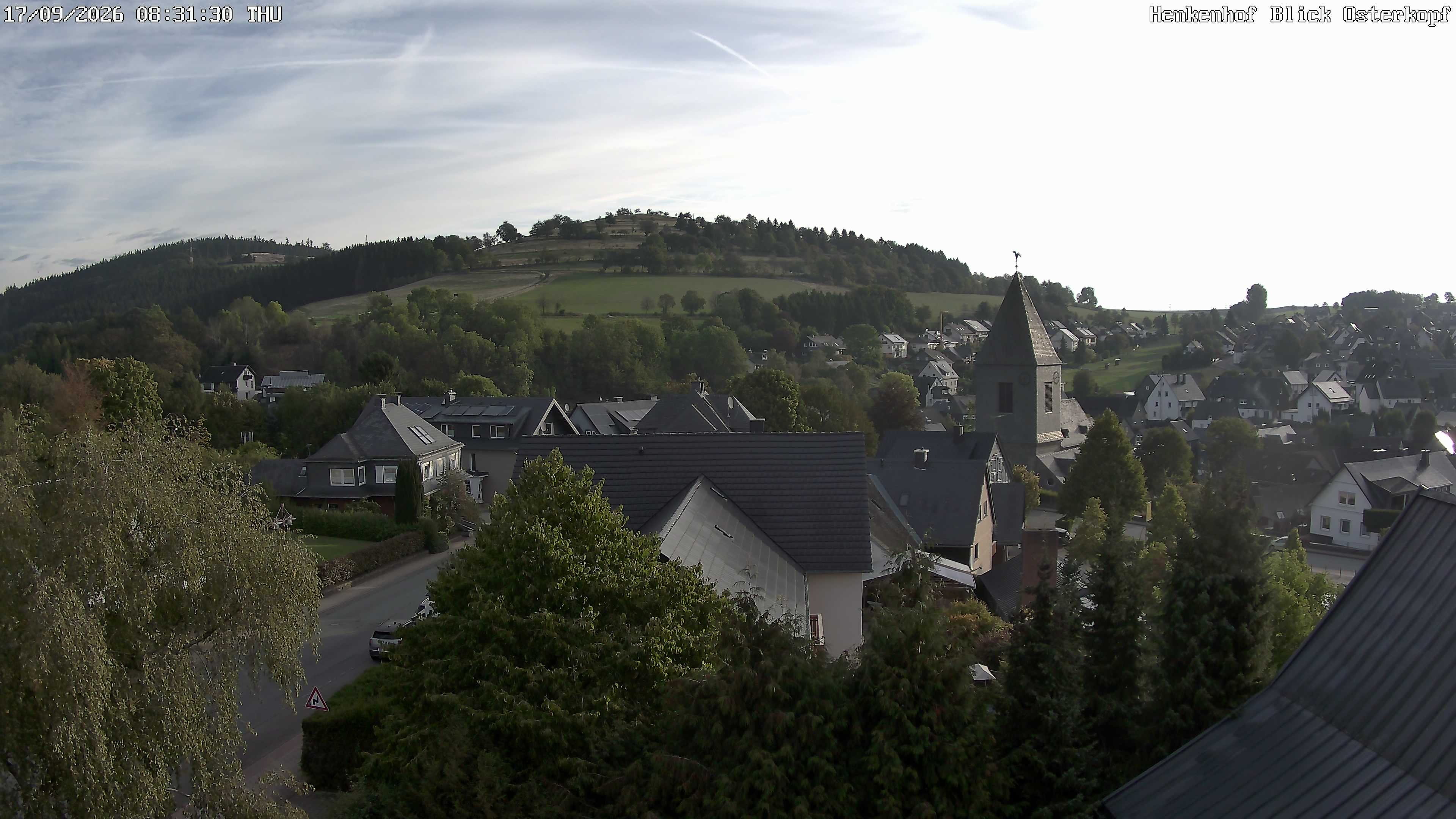 Archiv Foto Webcam Ortsmitte Usseln
