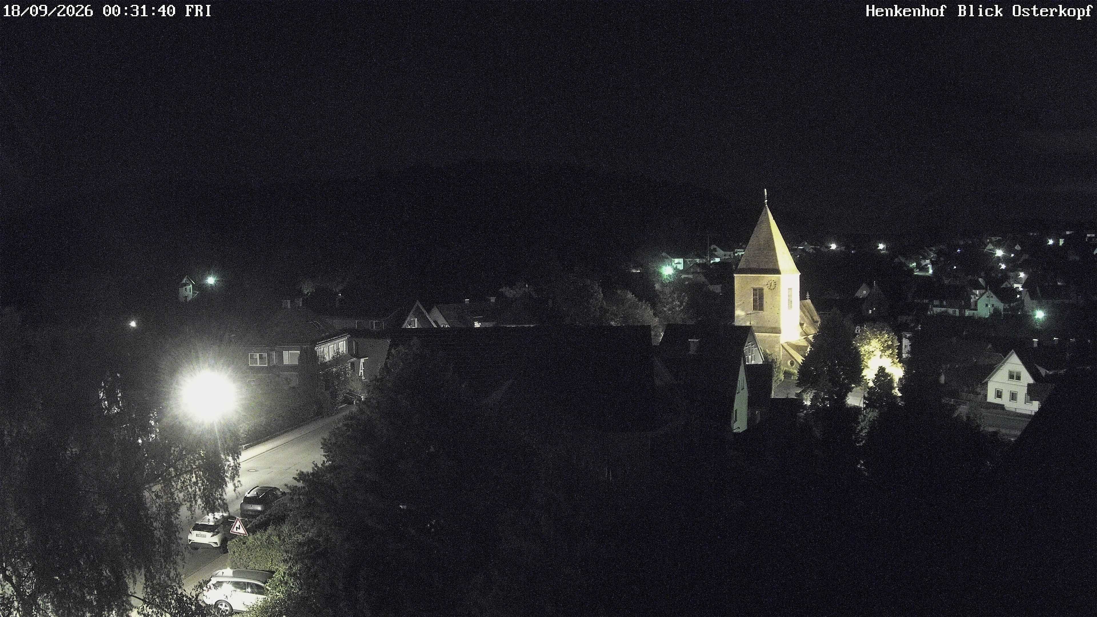 Archived image Webcam Willingen: View Usseln Village