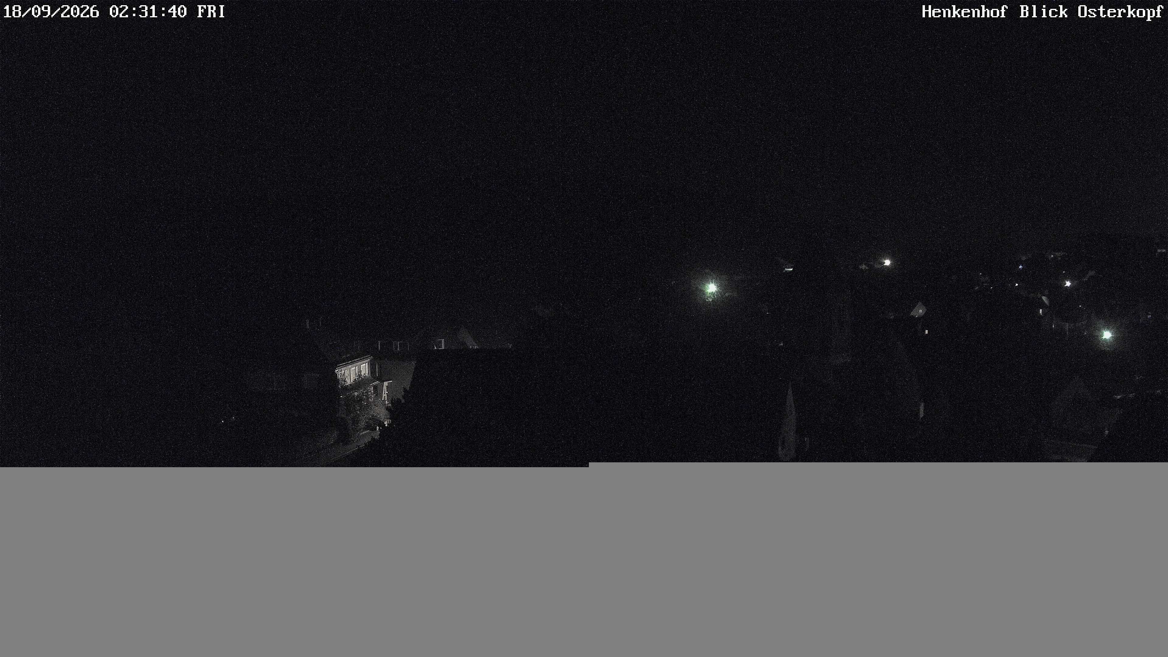 Archived image Webcam Willingen: View Usseln Village