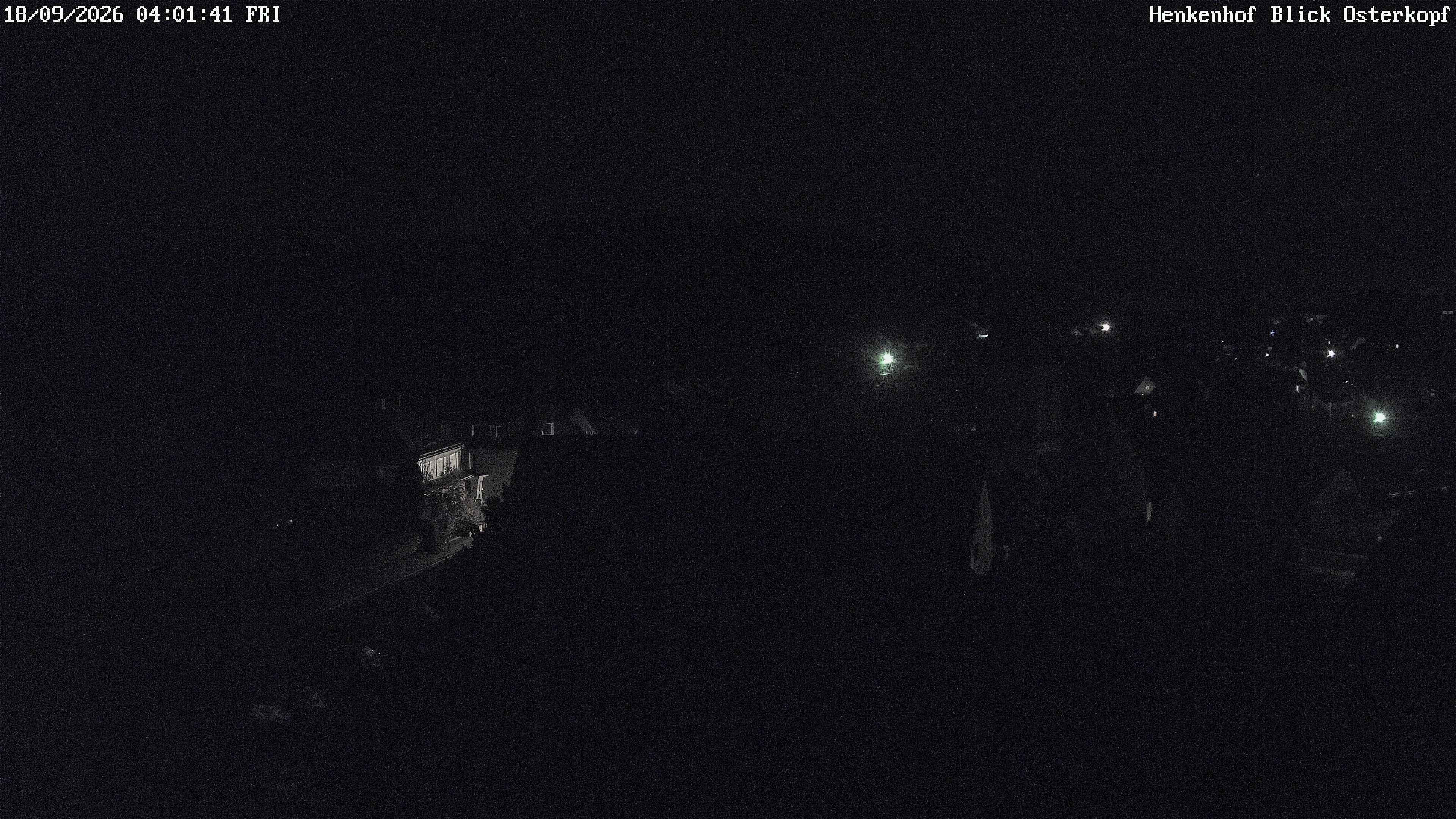 Archived image Webcam Willingen: View Usseln Village