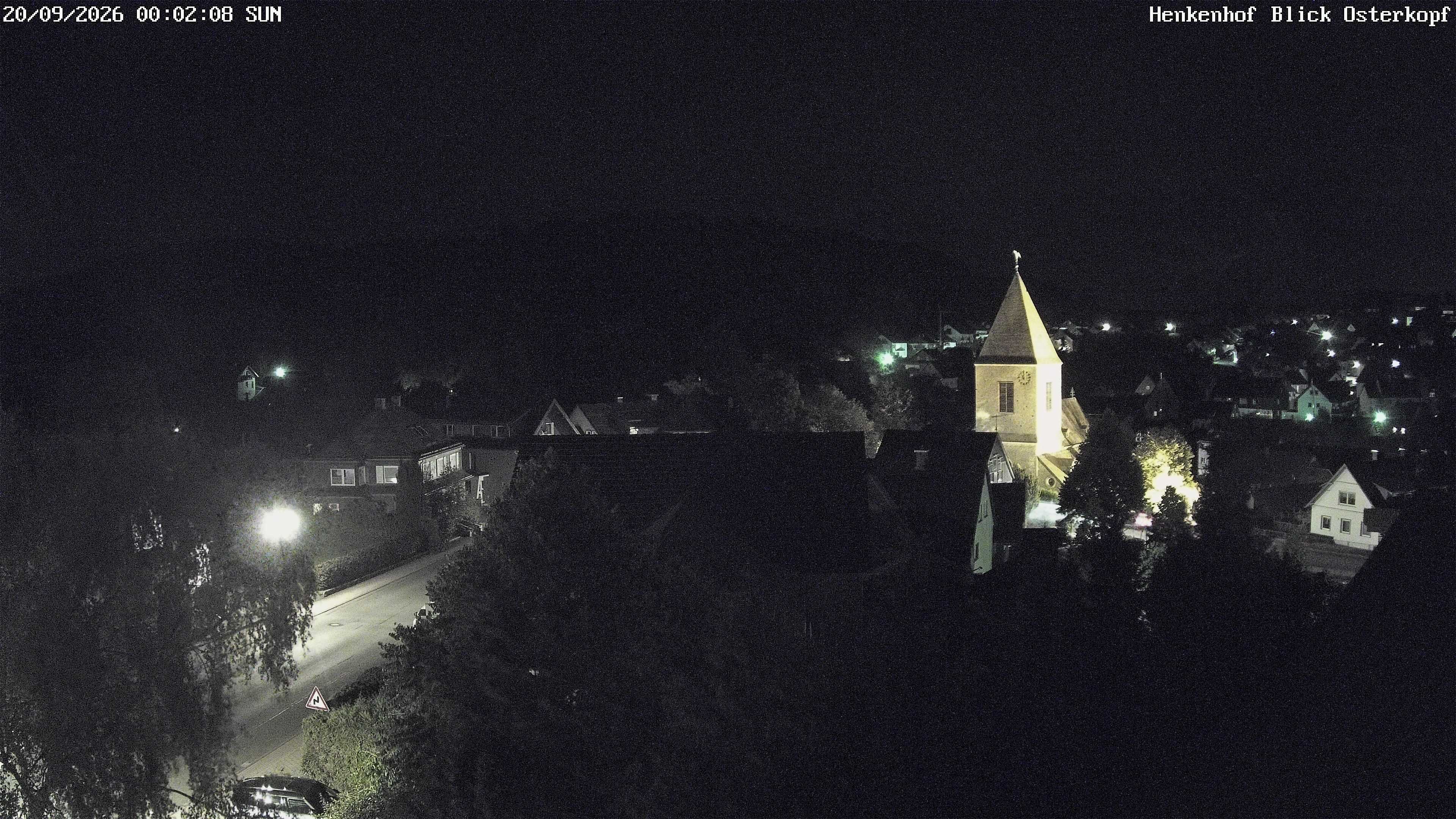 Archiv Foto Webcam Ortsmitte Usseln