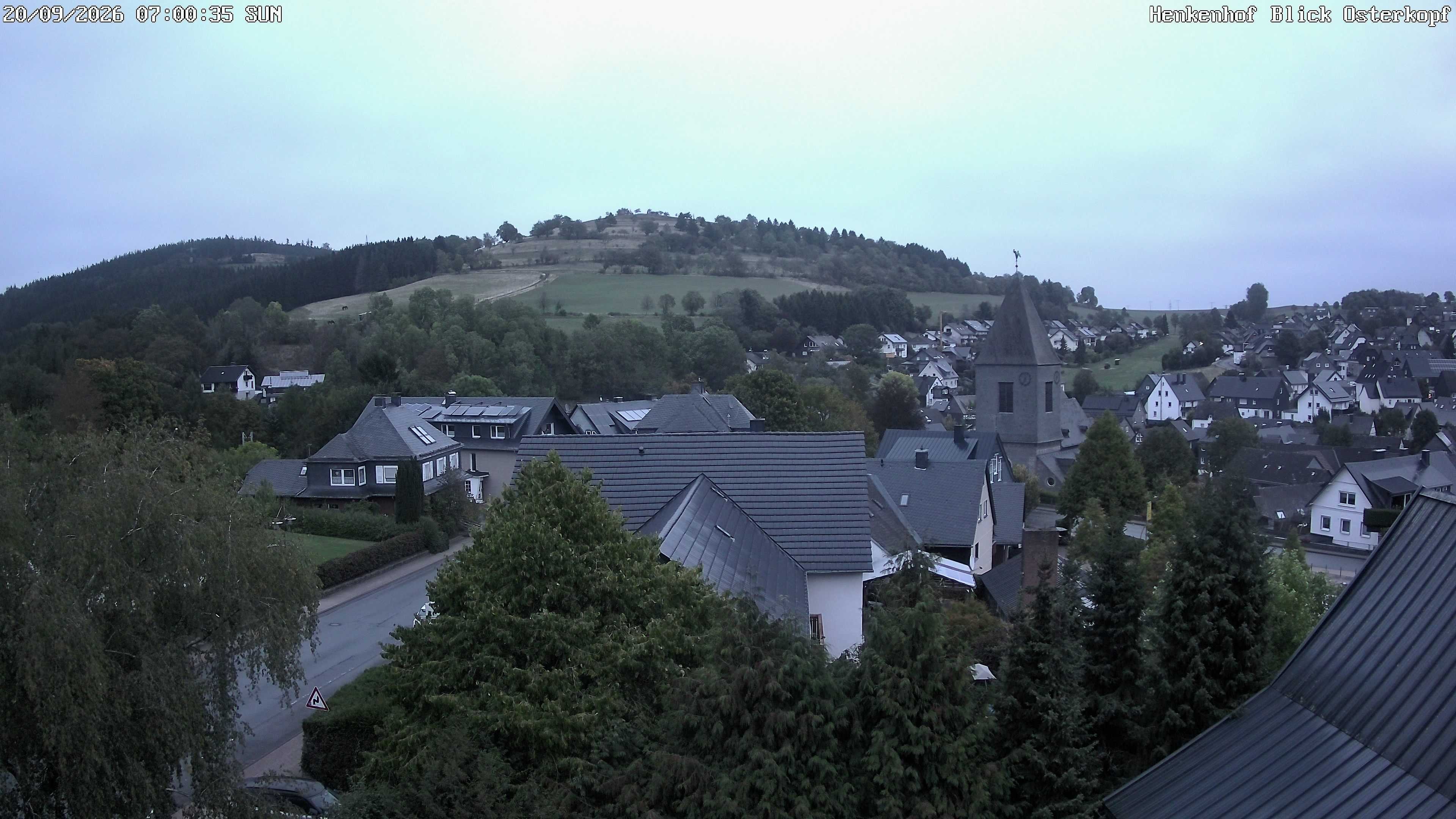 Archiv Foto Webcam Ortsmitte Usseln