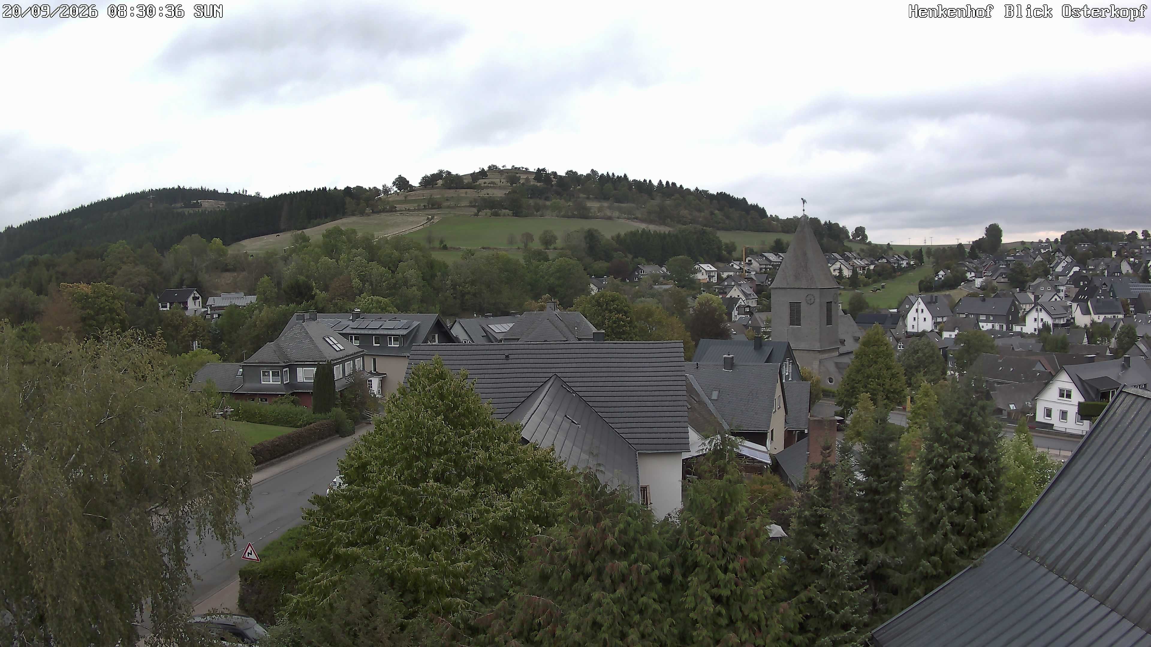 Archiv Foto Webcam Ortsmitte Usseln