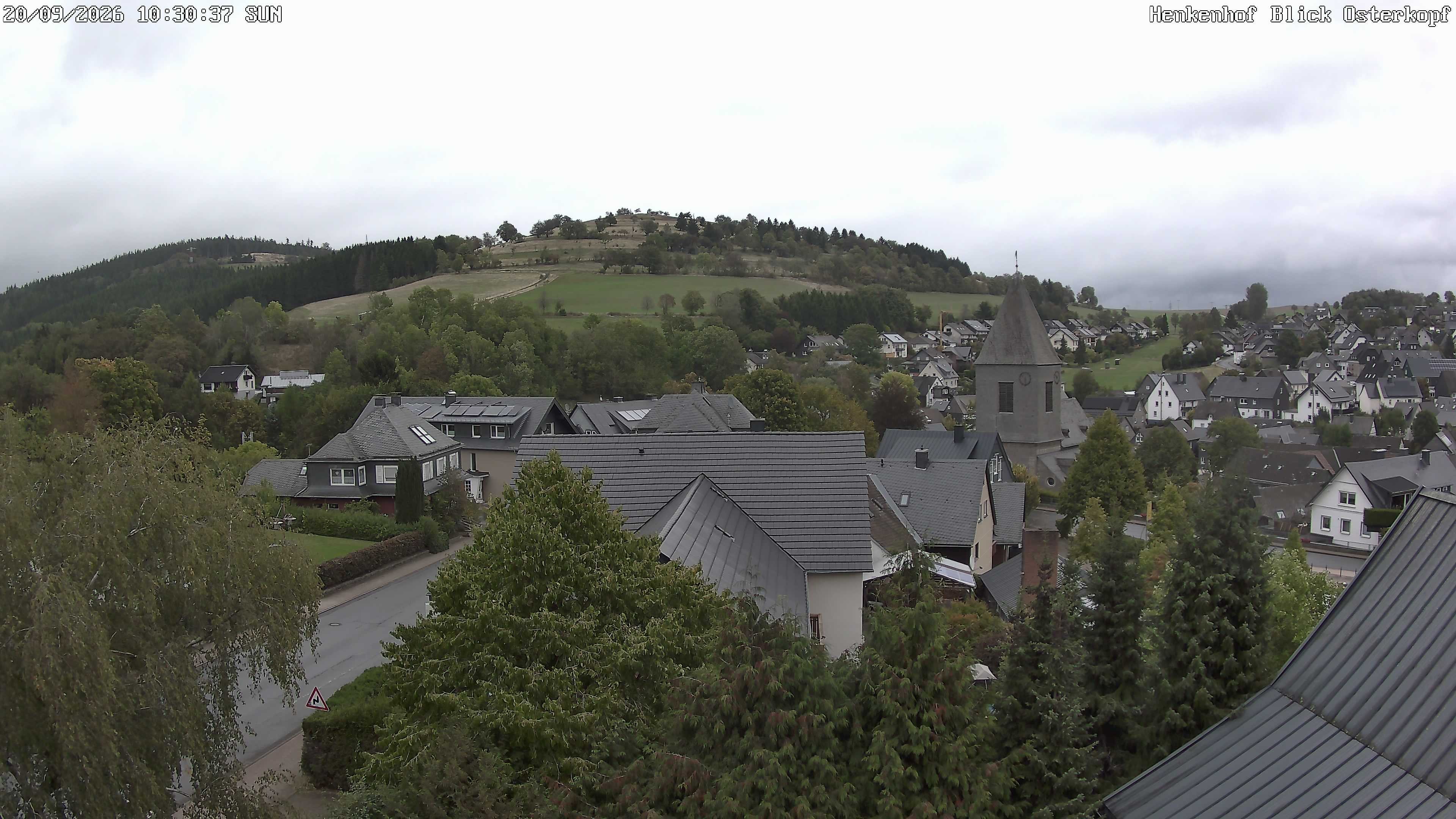 Archiv Foto Webcam Ortsmitte Usseln