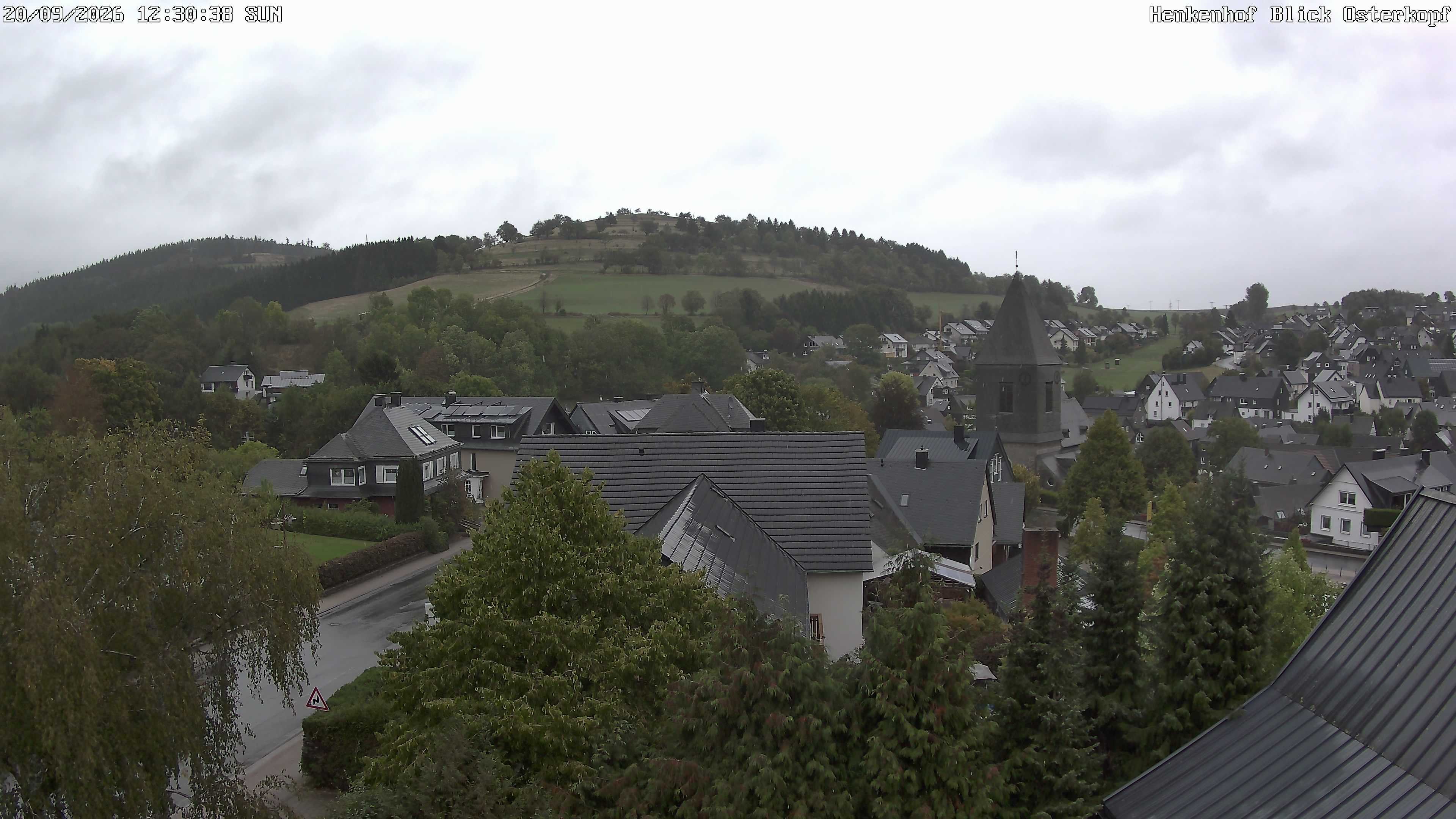 Archiv Foto Webcam Ortsmitte Usseln