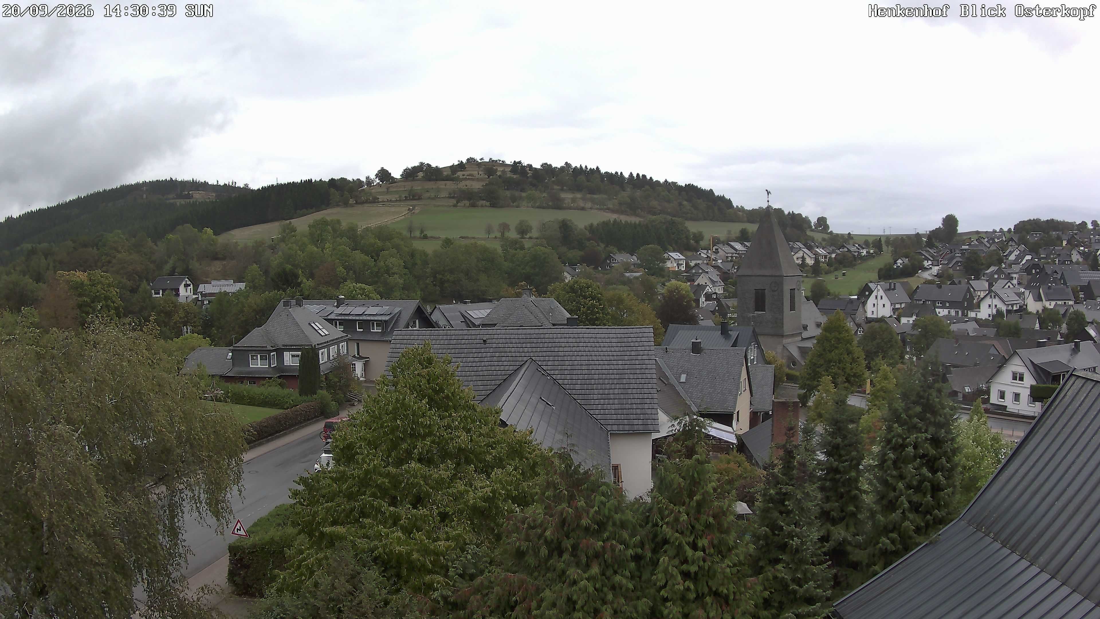 Archiv Foto Webcam Ortsmitte Usseln