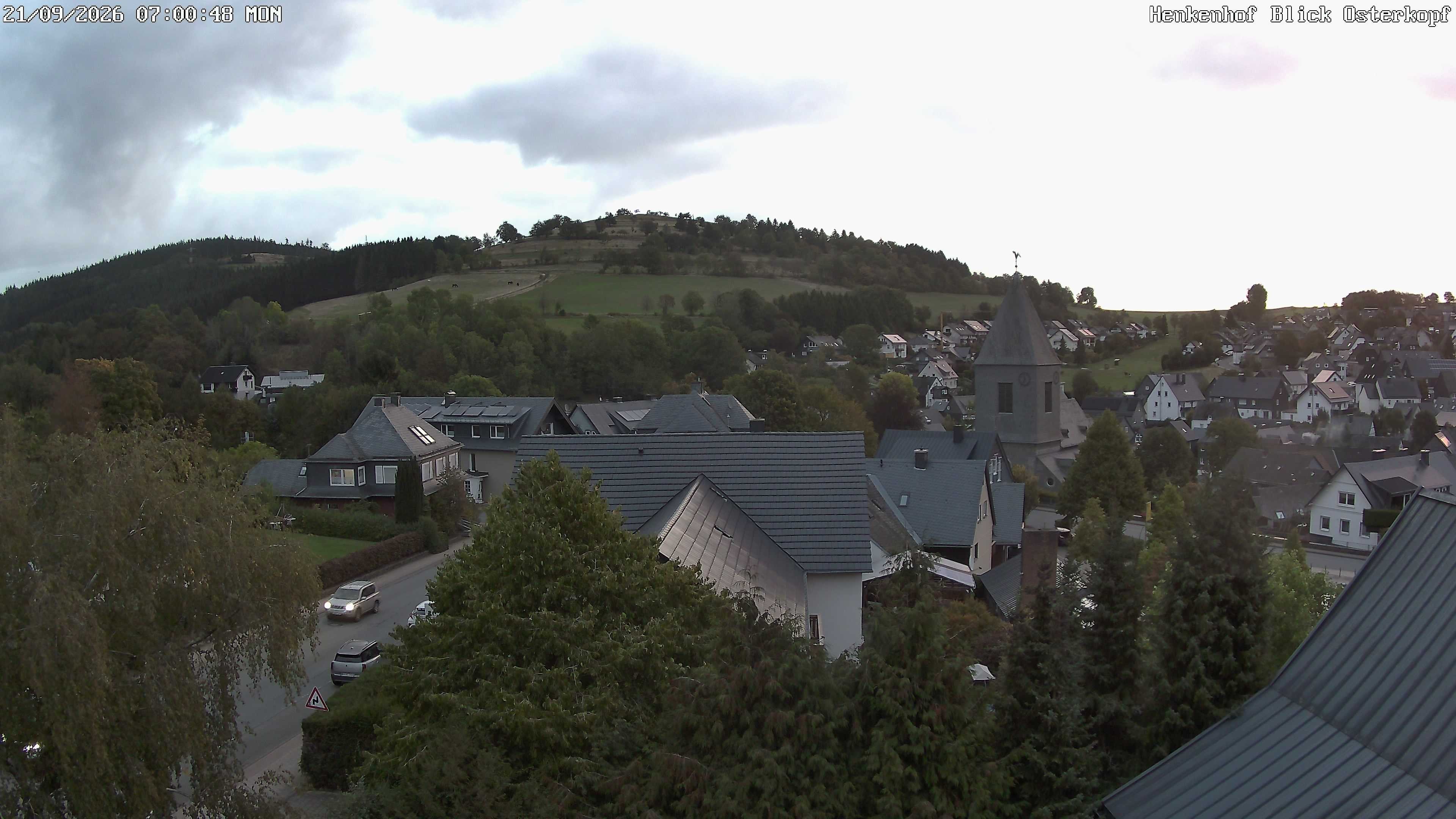 Archiv Foto Webcam Ortsmitte Usseln