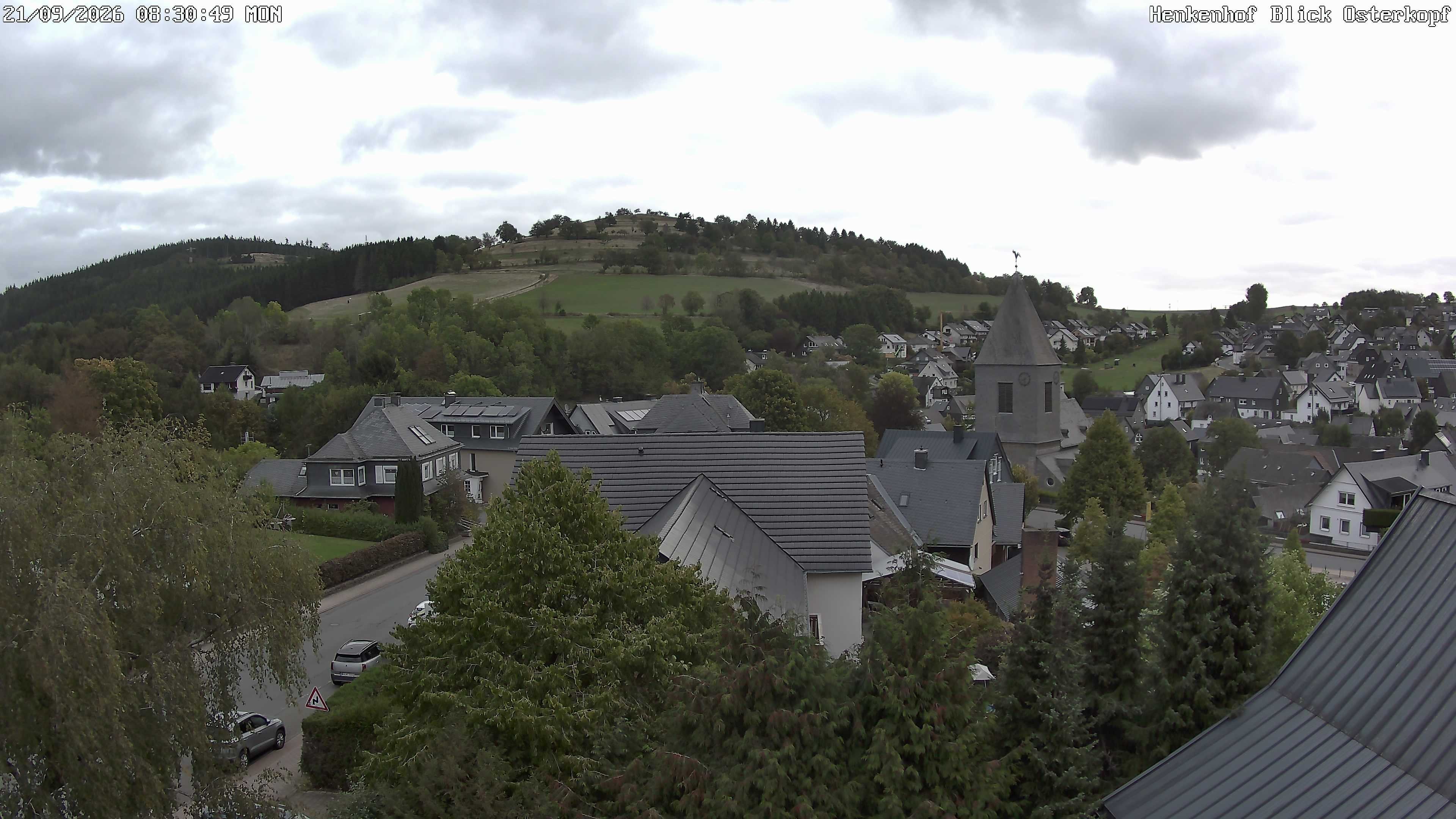 Archiv Foto Webcam Ortsmitte Usseln